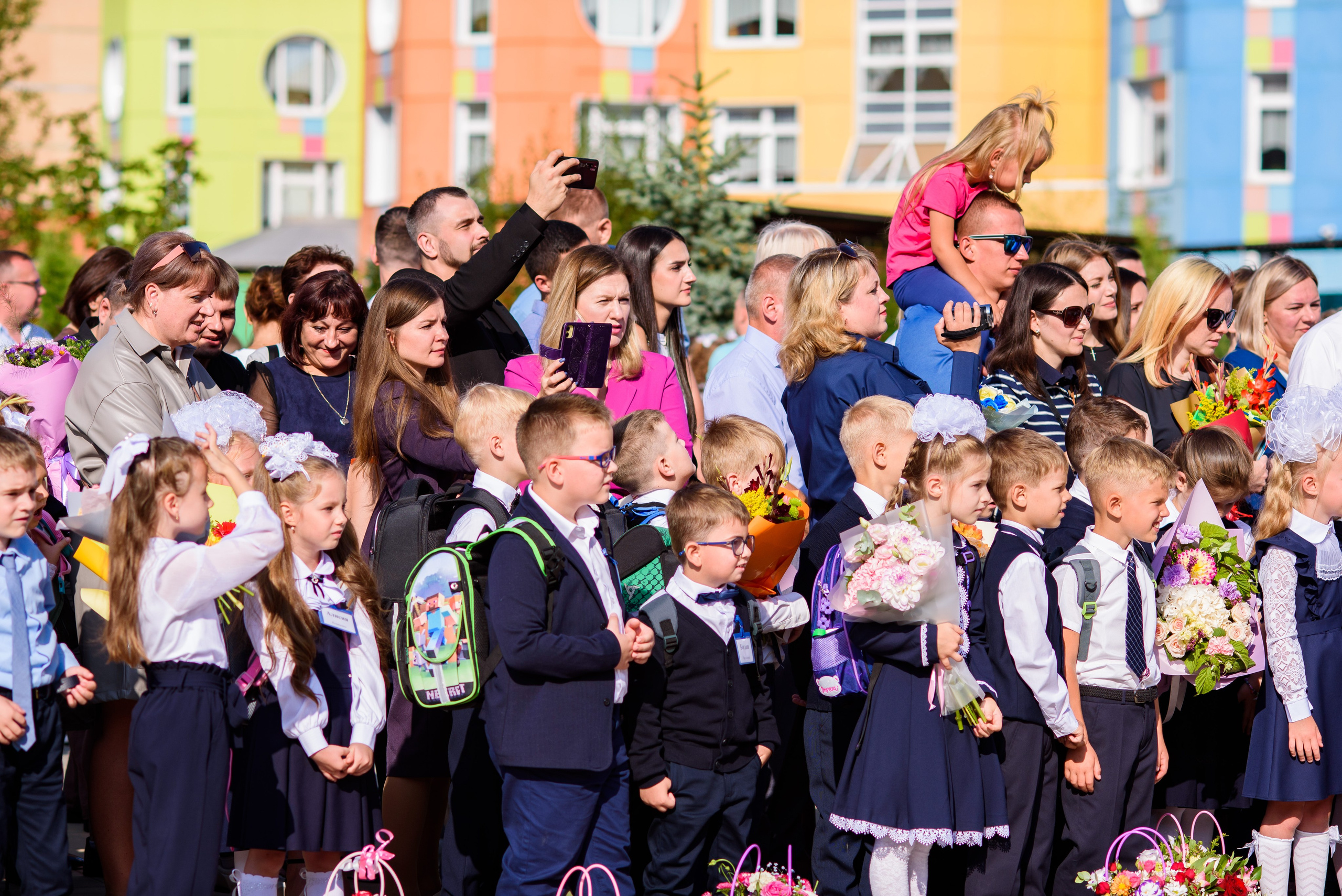 1-е сентября 2023. Фотограф Юлия Попова