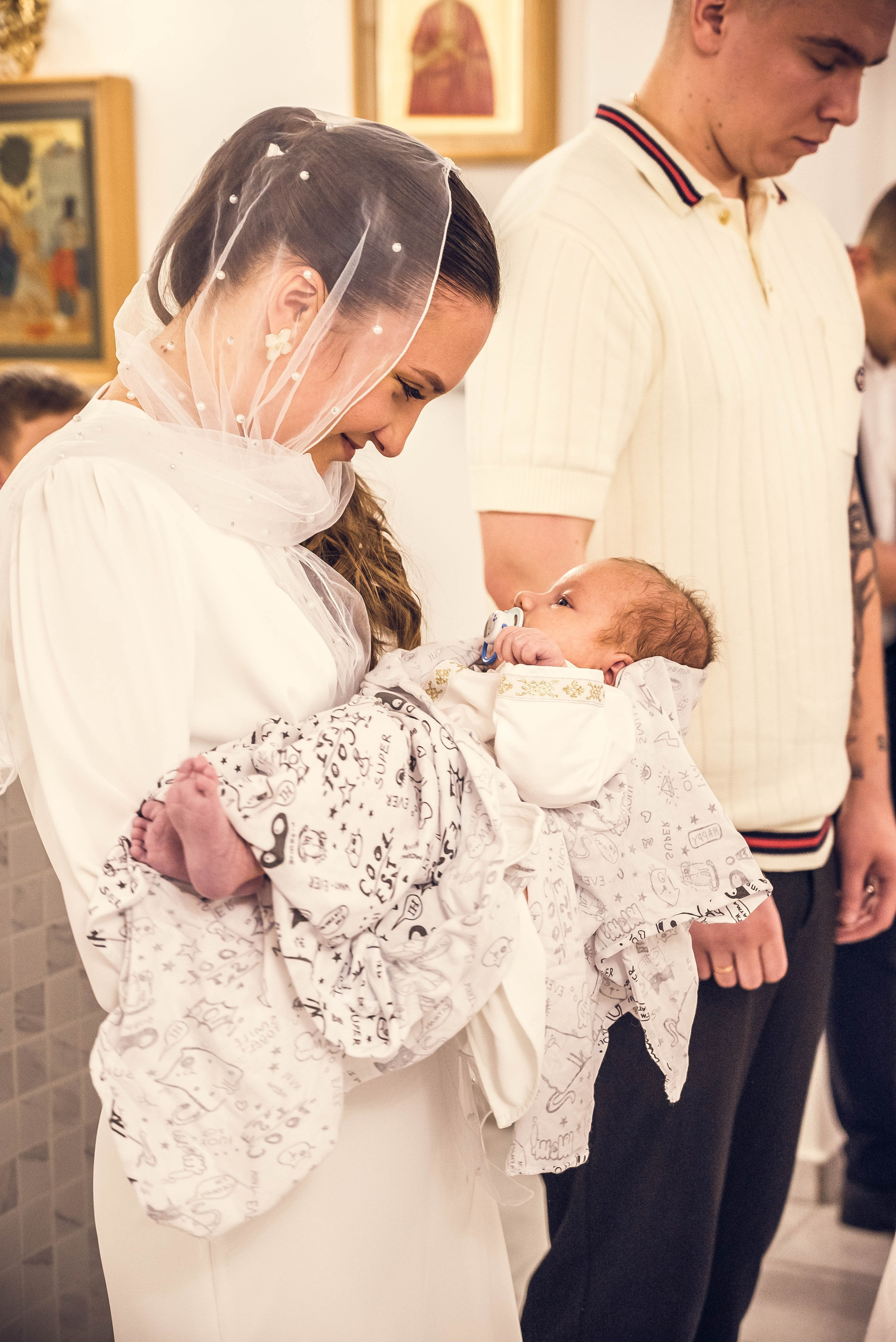 Крещение Мирона. Семейный и детский фотограф Москва