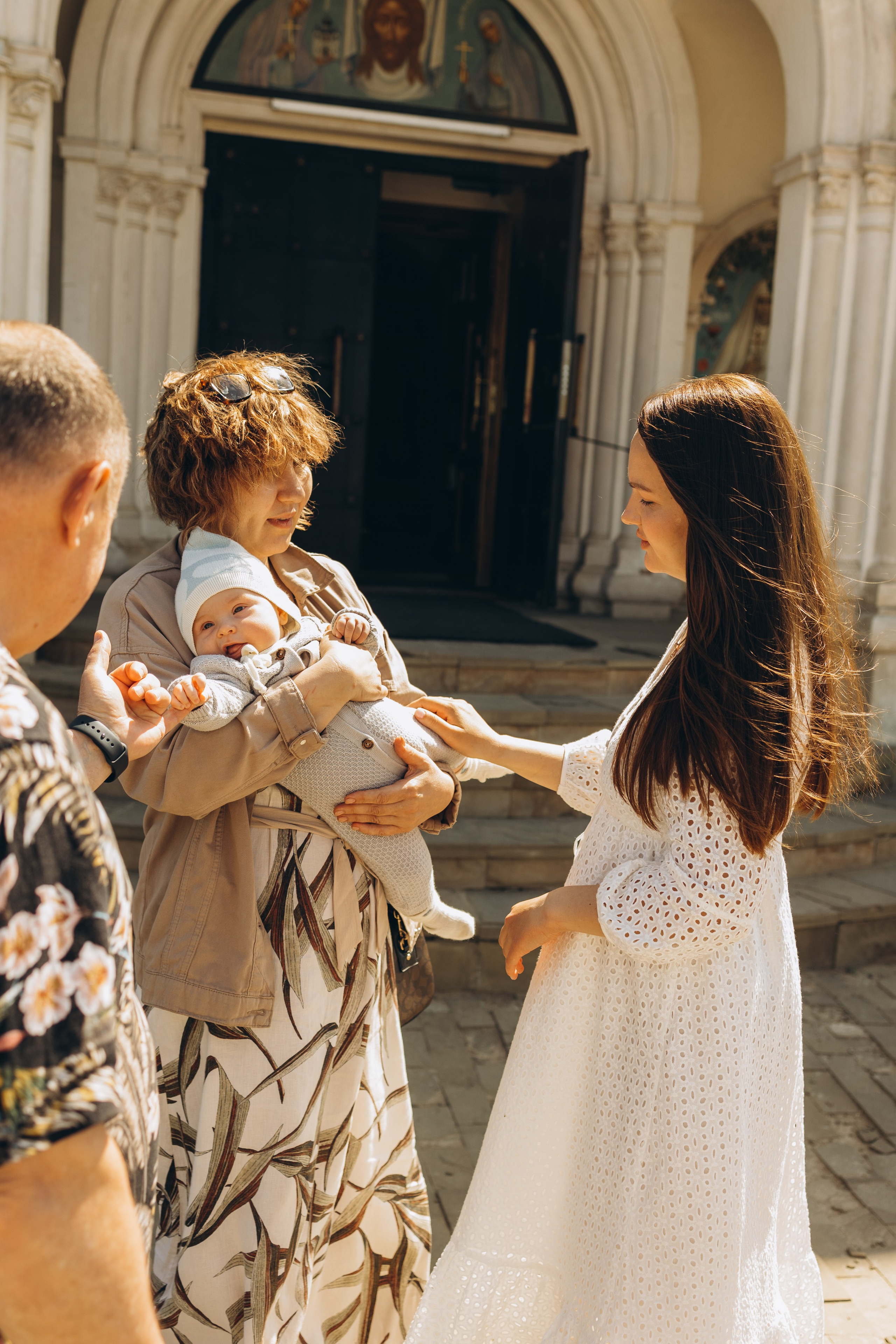 Крещение Егора. Семейный фотограф в Москве Виктория Ястребинская