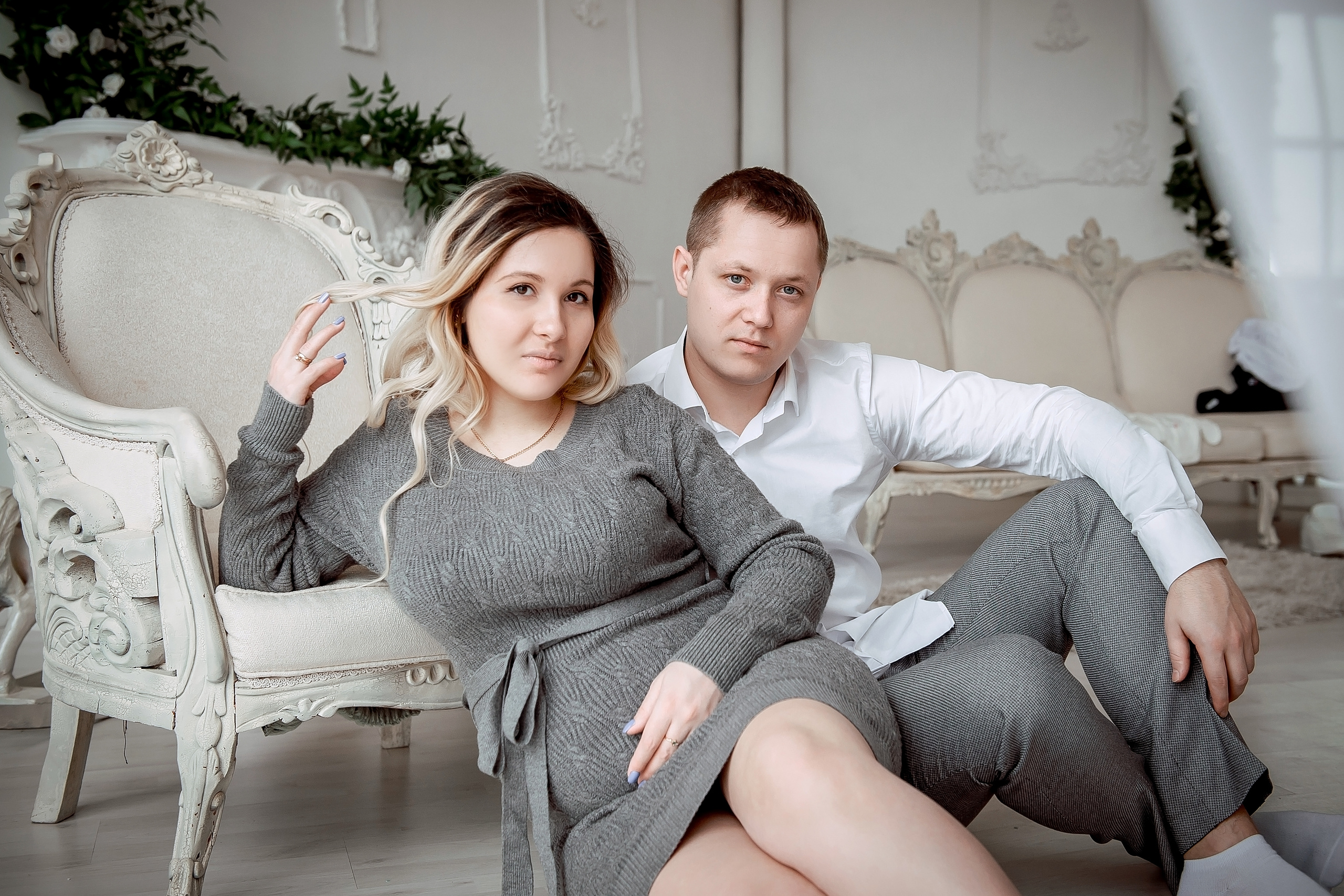 Фотостудия 7 loft. Фотосессия в ожидании малыша. Свадебный и семейный фотограф Виктория Носачёва. Щелково, Москва и МО