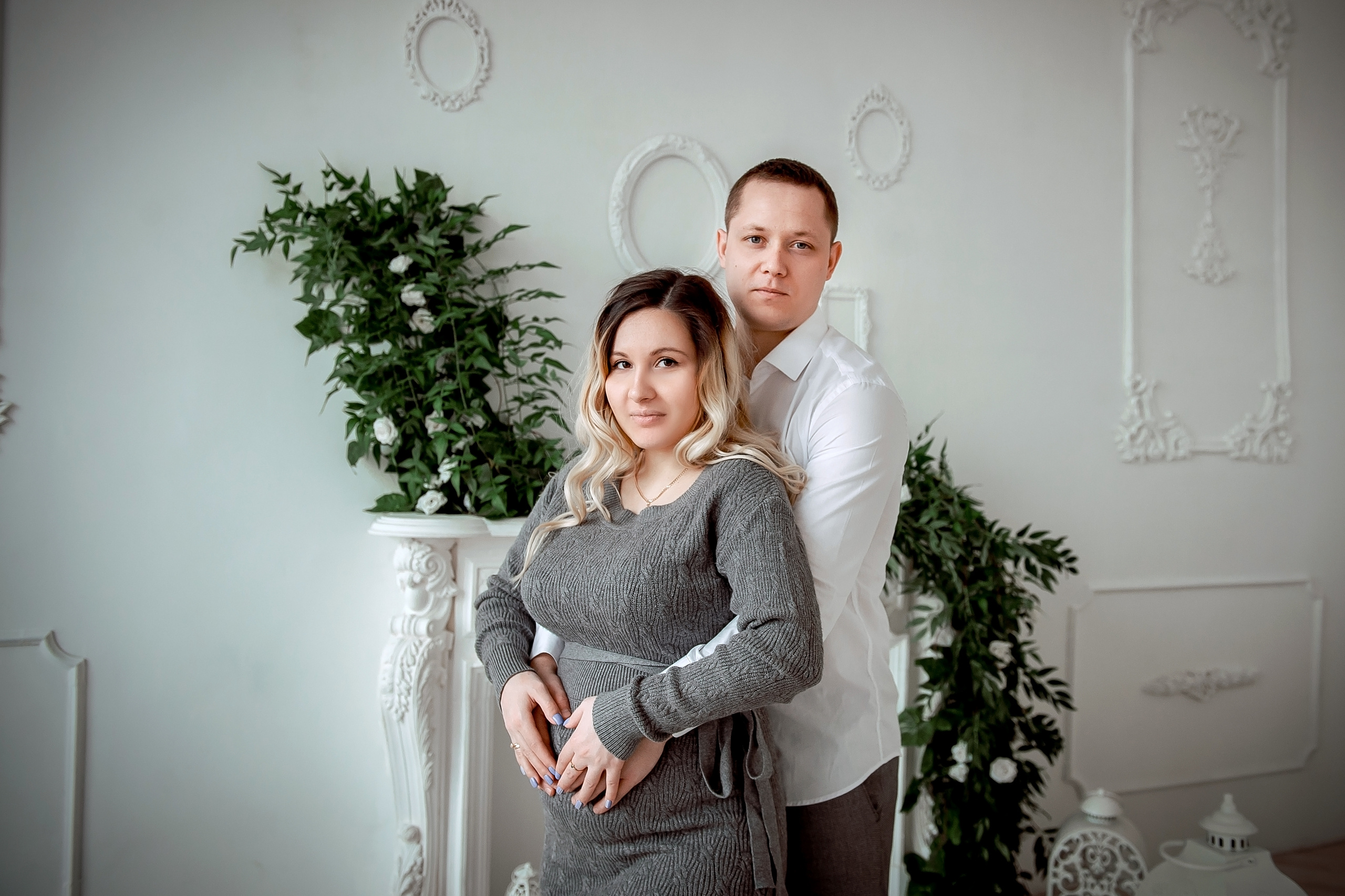 Фотостудия 7 loft. Фотосессия в ожидании малыша. Свадебный и семейный фотограф Виктория Носачёва. Щелково, Москва и МО