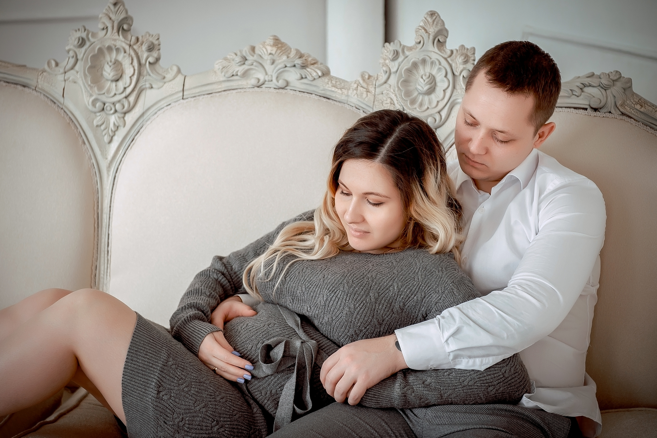 Фотостудия 7 loft. Фотосессия в ожидании малыша. Свадебный и семейный фотограф Виктория Носачёва. Щелково, Москва и МО