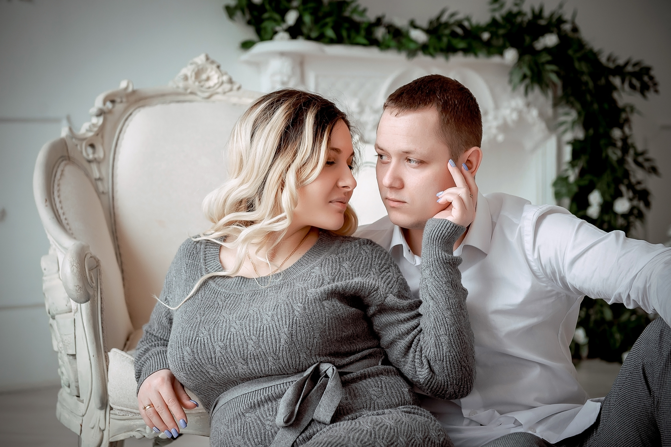 Фотостудия 7 loft. Фотосессия в ожидании малыша. Свадебный и семейный фотограф Виктория Носачёва. Щелково, Москва и МО