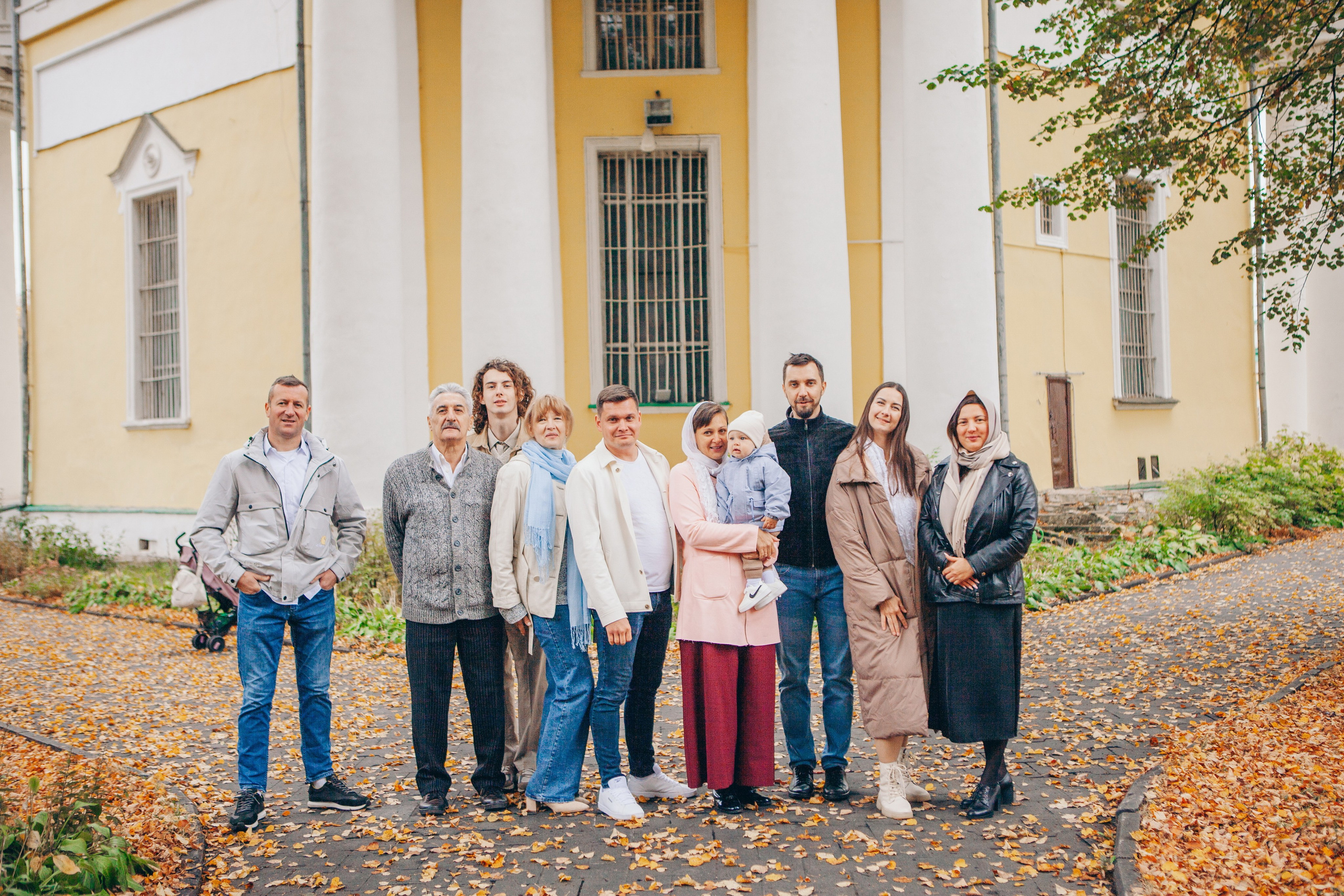 Крещение ребенка в церкви. Фотограф Ольга Ефремова