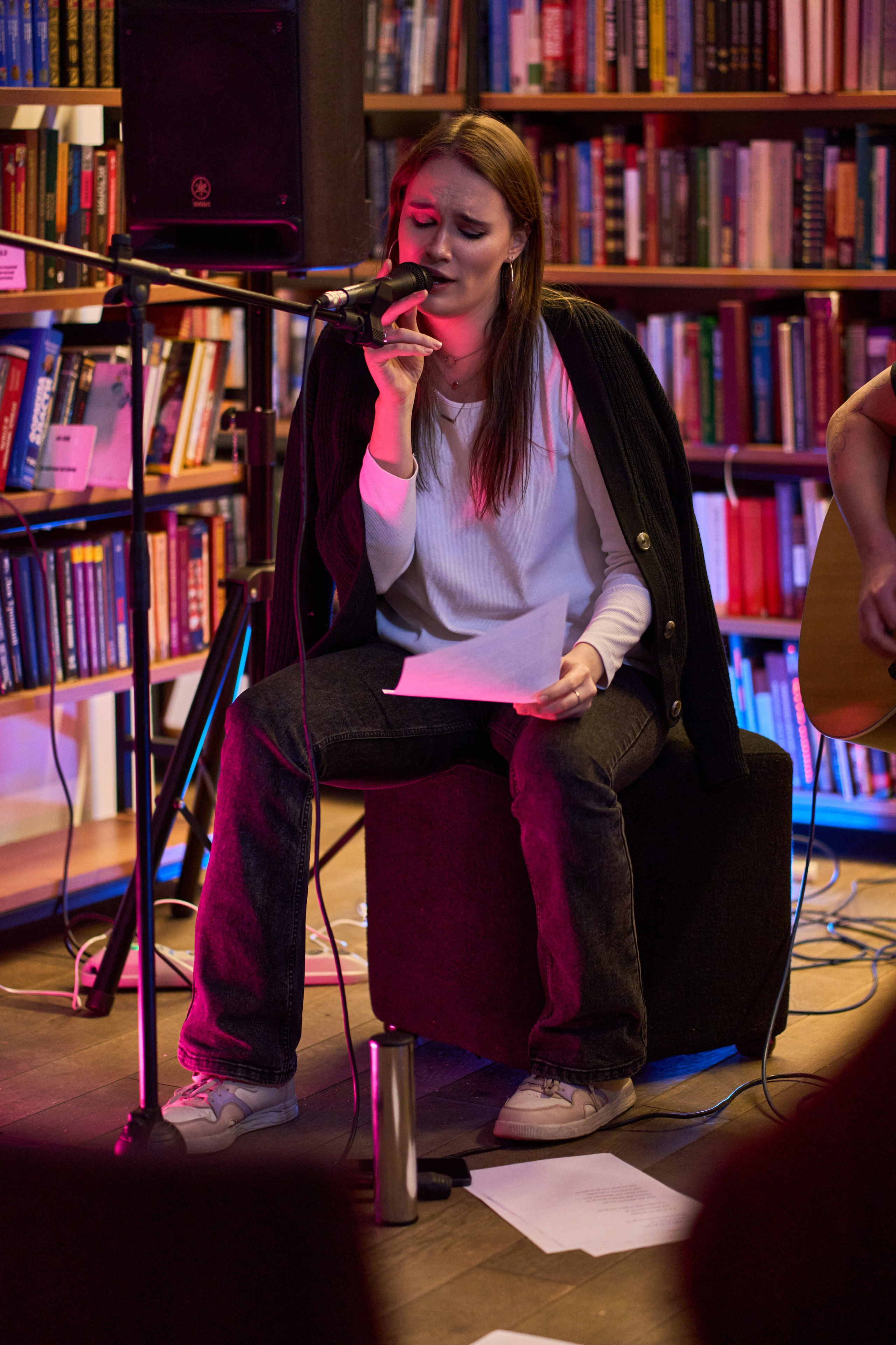 Акустический концерт Mike&Lizy. Фотограф в Москве Анастасия Баева