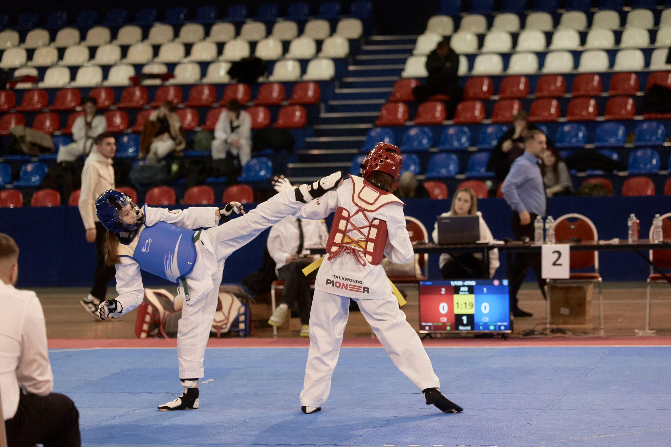 Taekwondo kids. Фотограф Наталья Леонова
