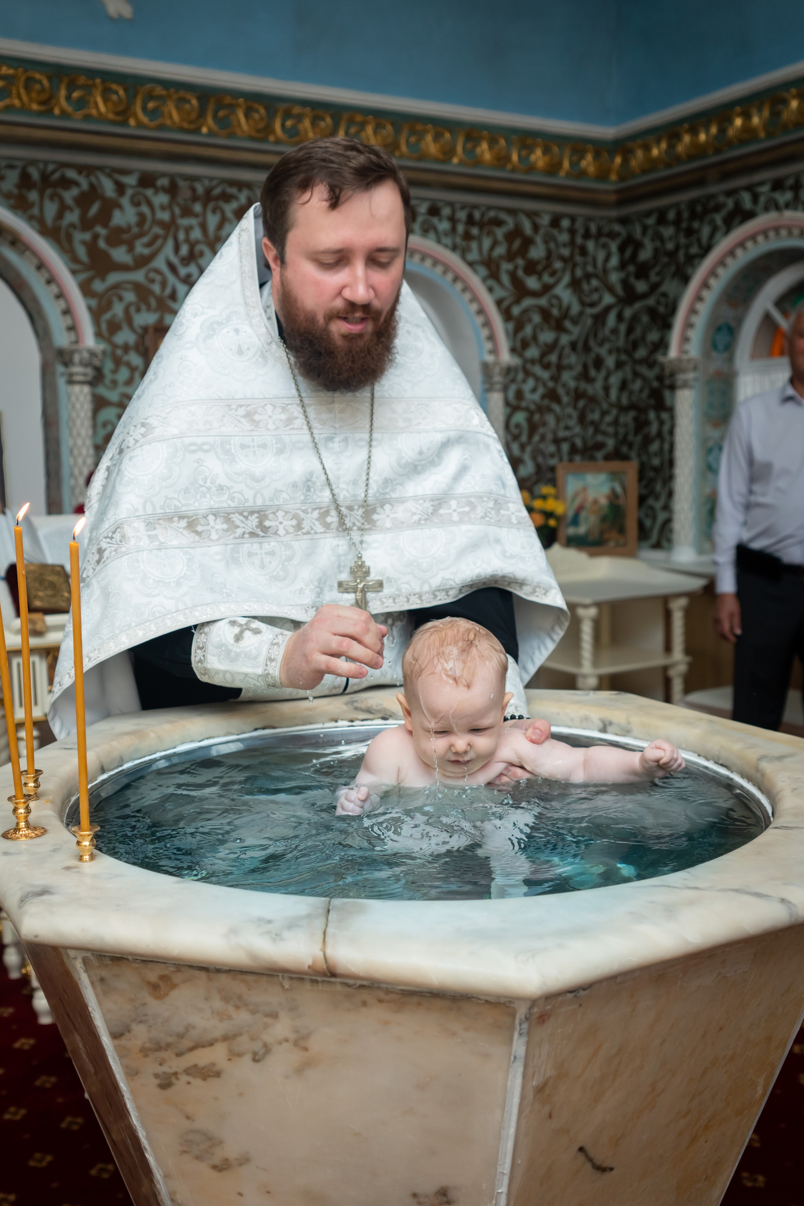 Крещение. Семейный и детский фотограф в Москве Евгения Миронова