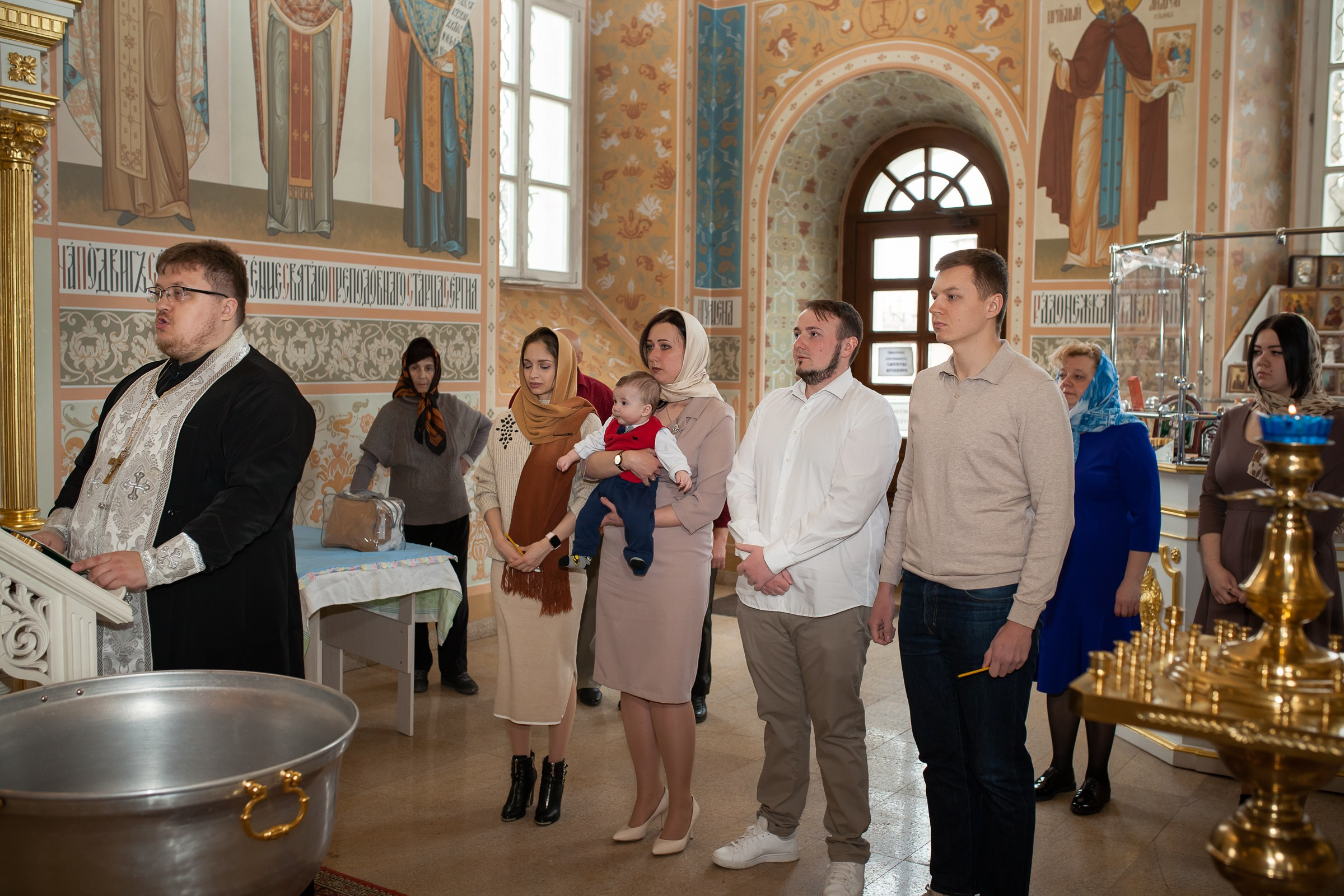 Крестины. Свадебная фотосъёмка в Москве, Туле