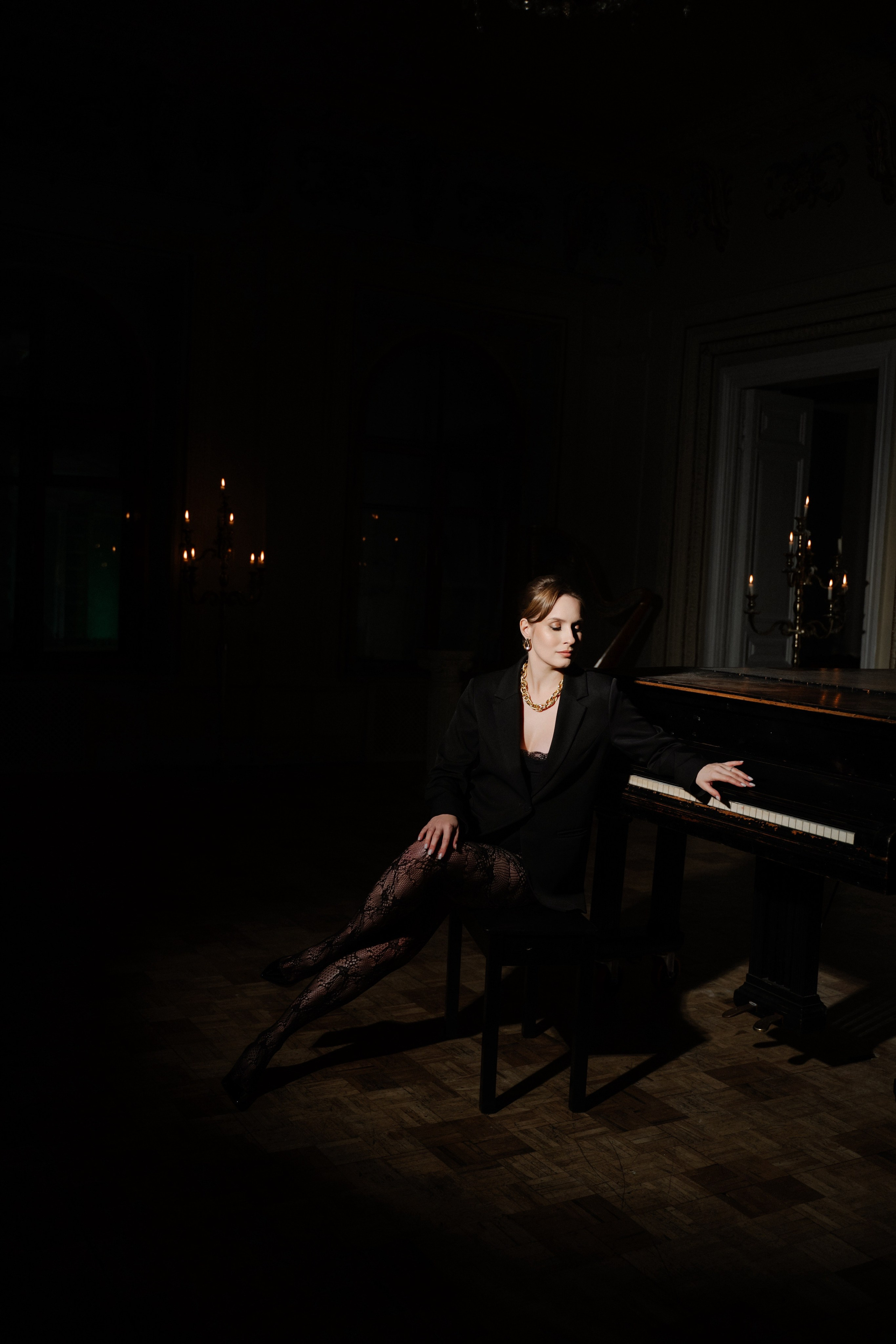 Вечер при свечах. Портретный фотограф в Москве