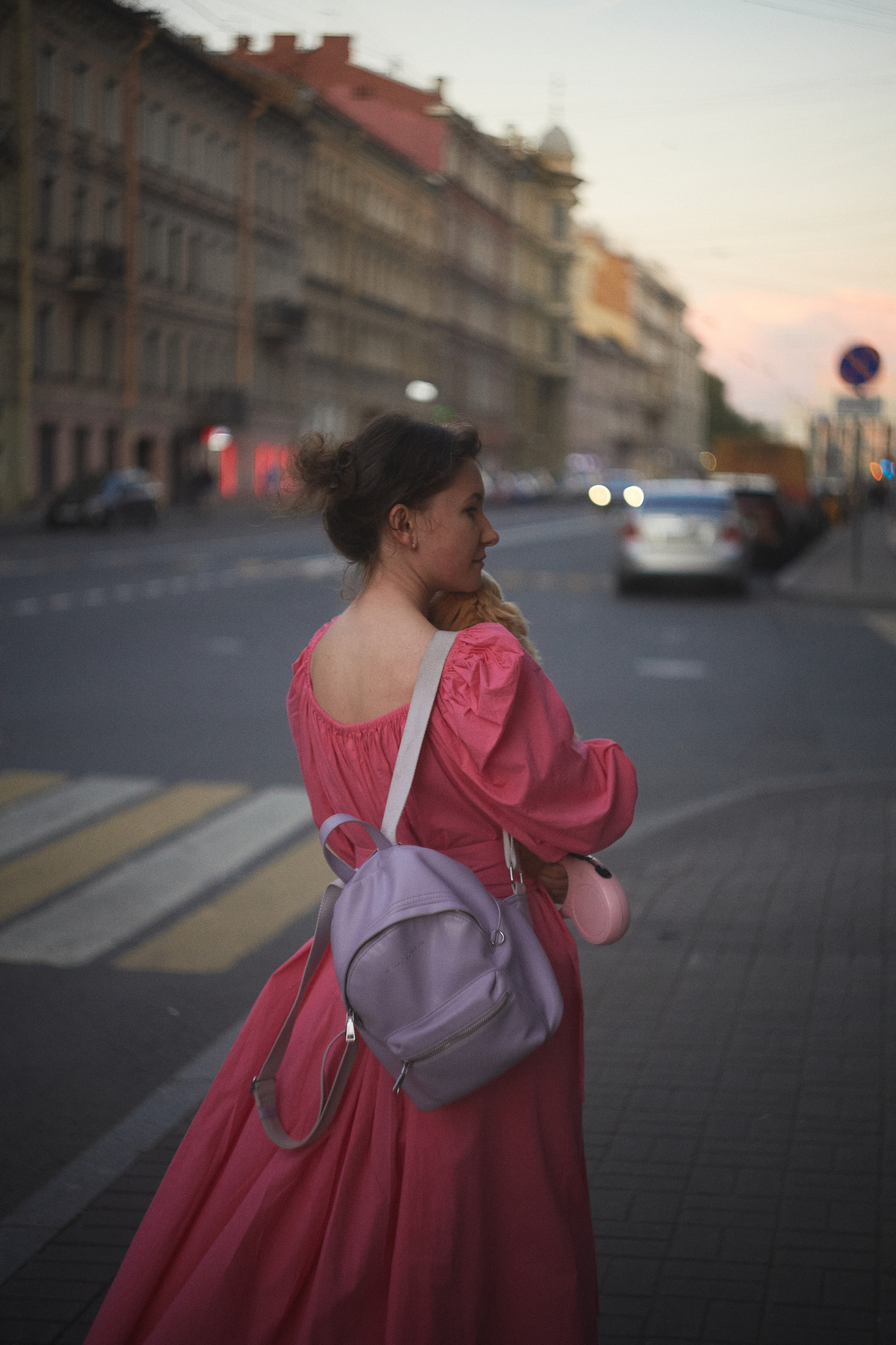 Прогулка с Афиной и Катей. Одежда из Санкт-Петербурга СИНИОКО