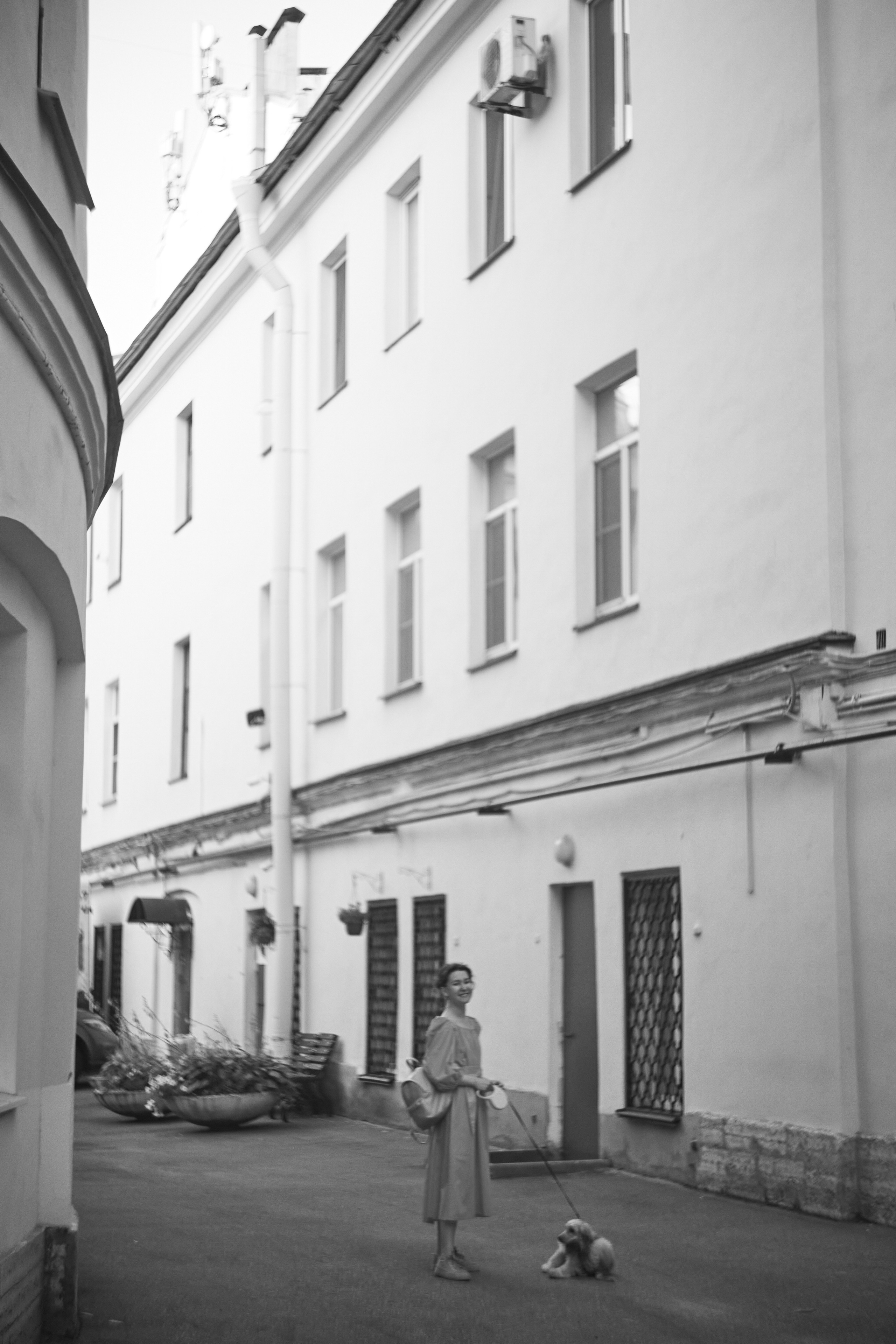 Прогулка с Афиной и Катей. Одежда из Санкт-Петербурга СИНИОКО