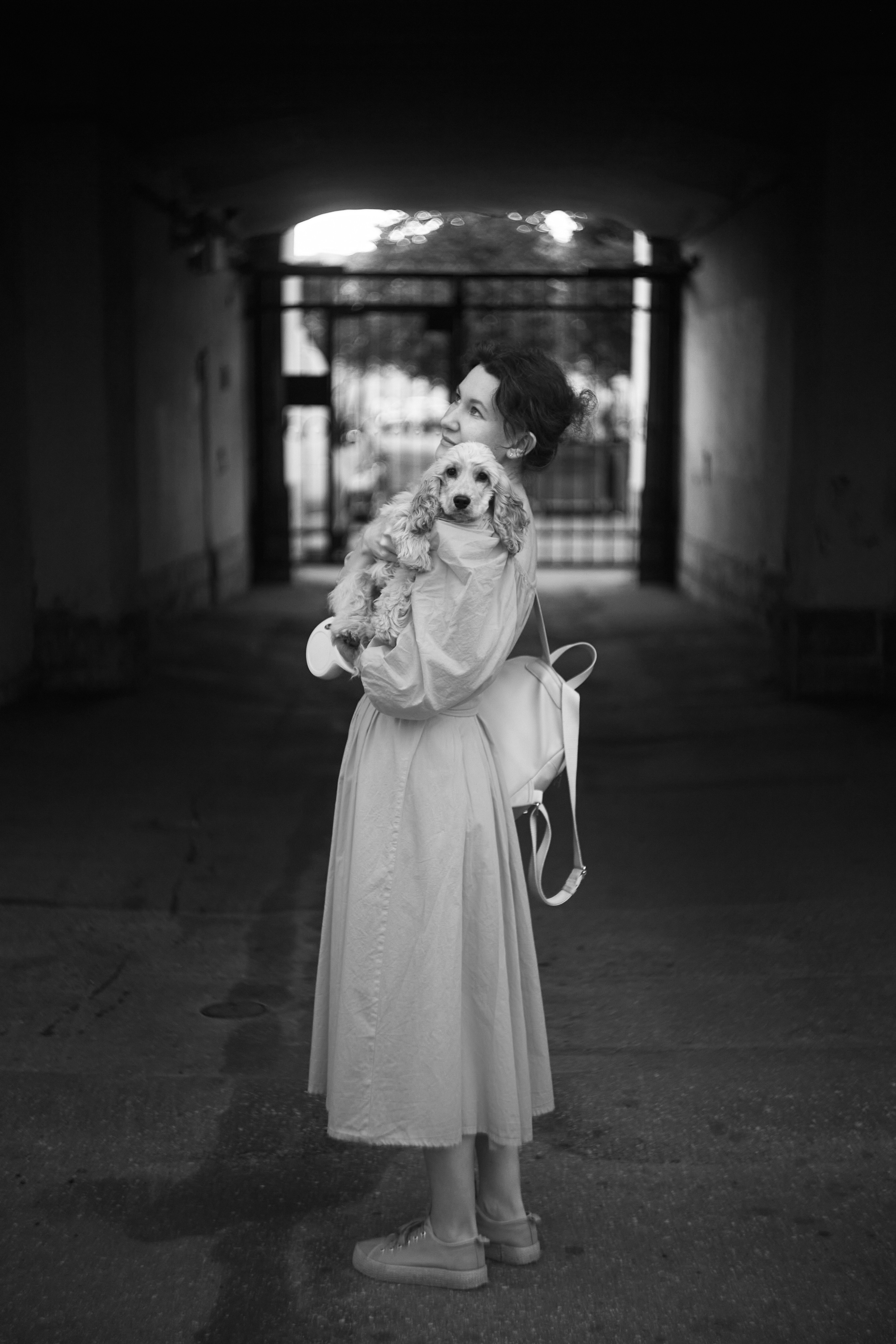 Прогулка с Афиной и Катей. Одежда из Санкт-Петербурга СИНИОКО