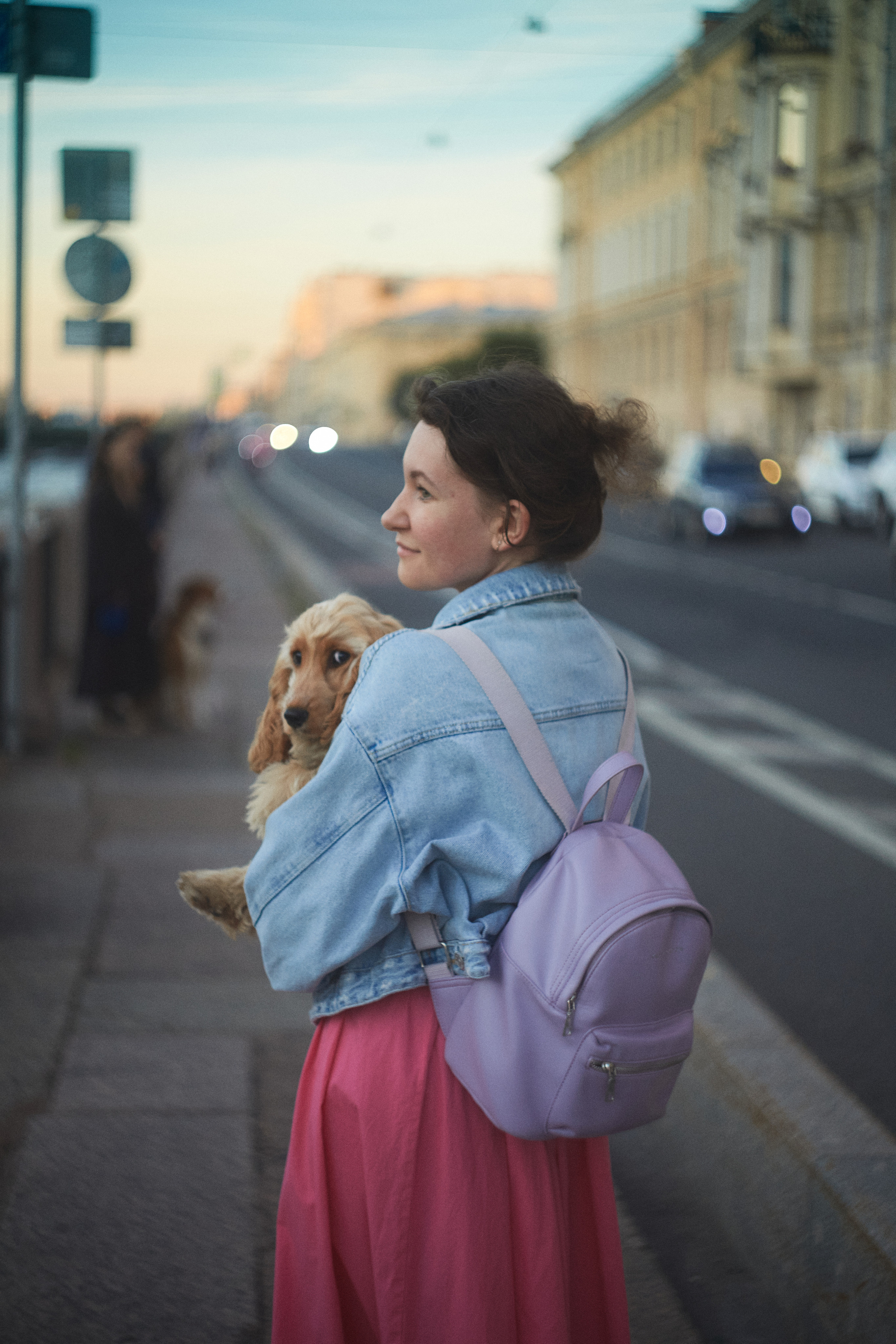 Прогулка с Афиной и Катей. Одежда из Санкт-Петербурга СИНИОКО