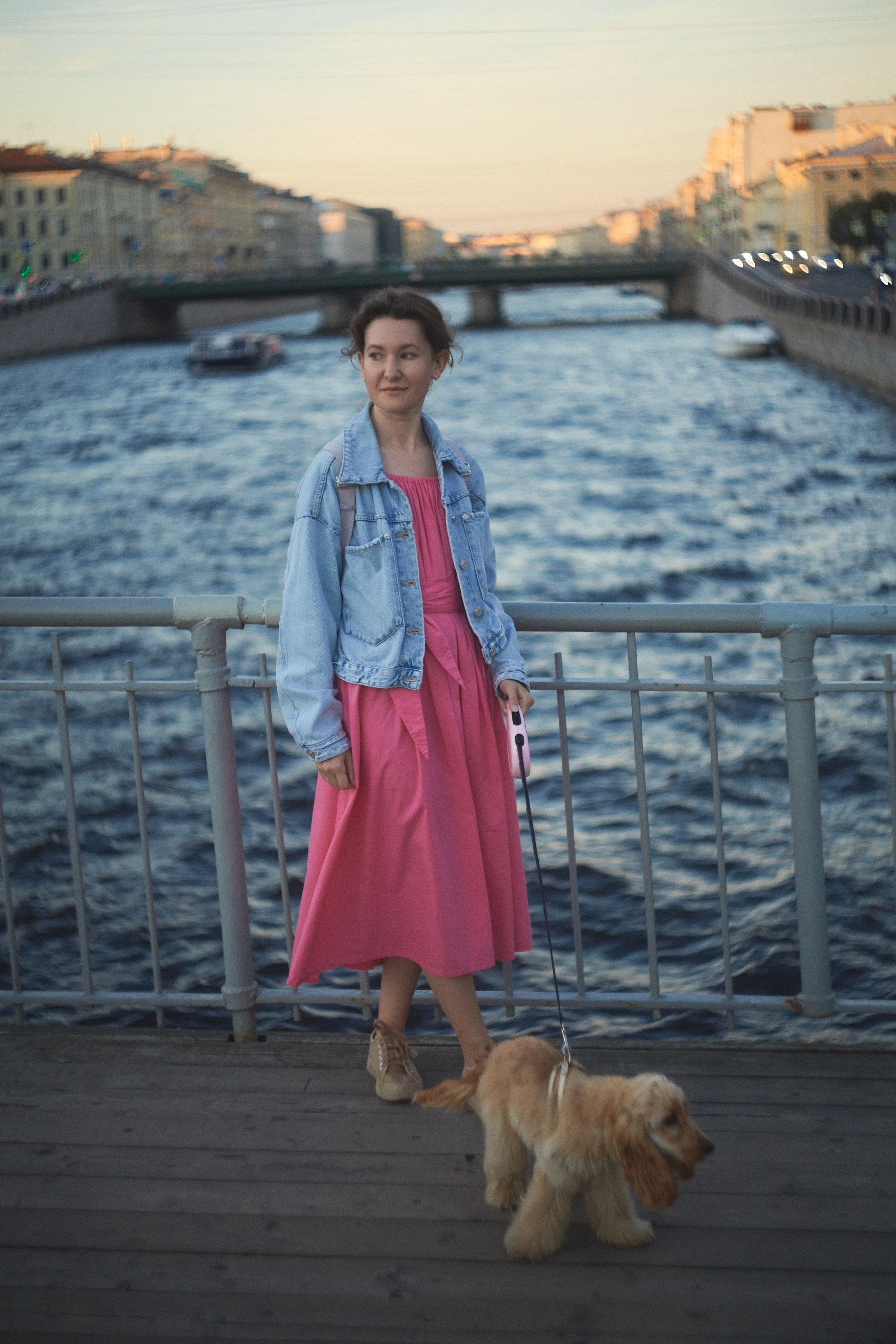 Прогулка с Афиной и Катей. Одежда из Санкт-Петербурга СИНИОКО