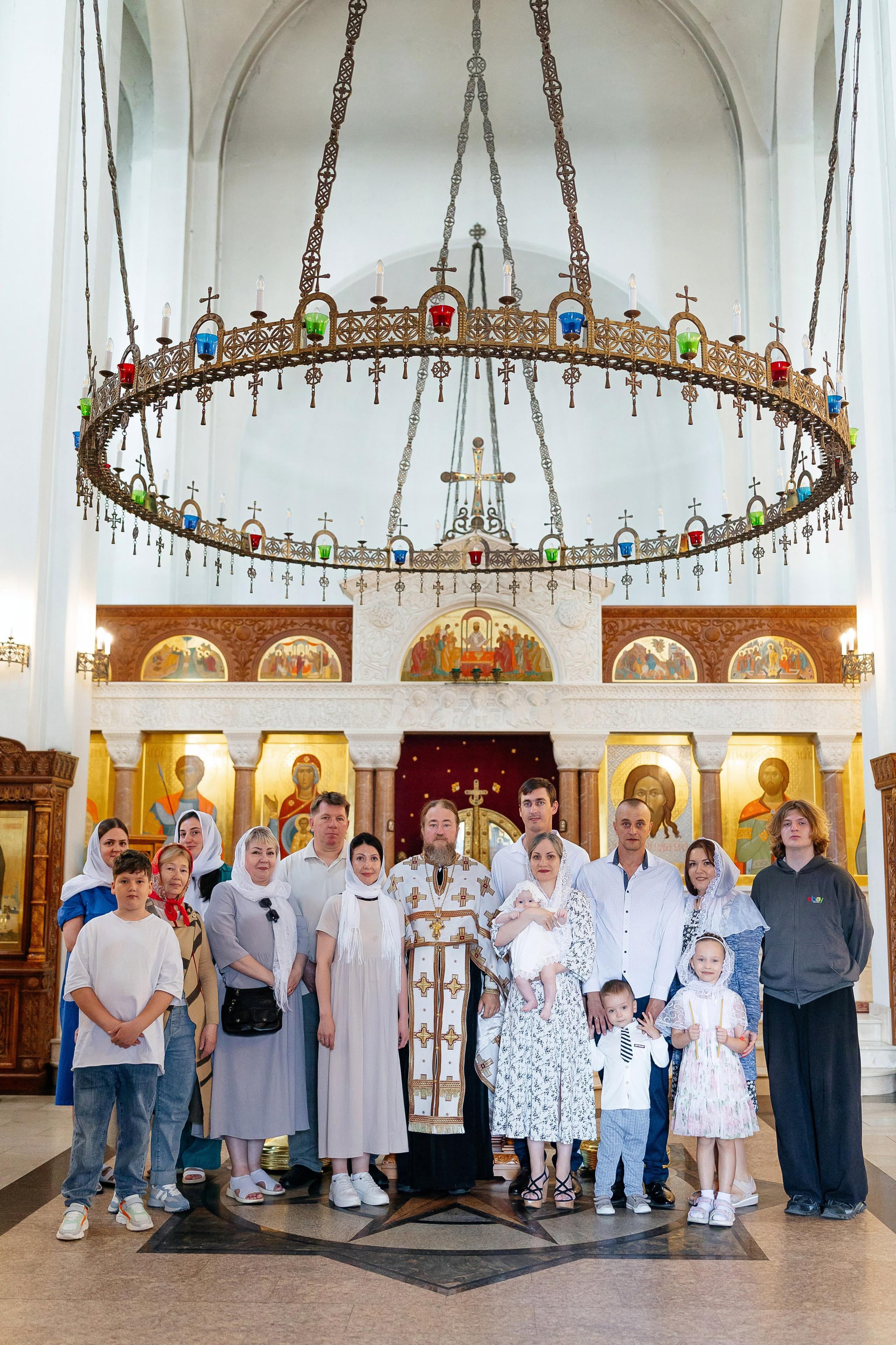 Крещение Анастасии. Семейный и детский фотограф в Москве Александра Мак