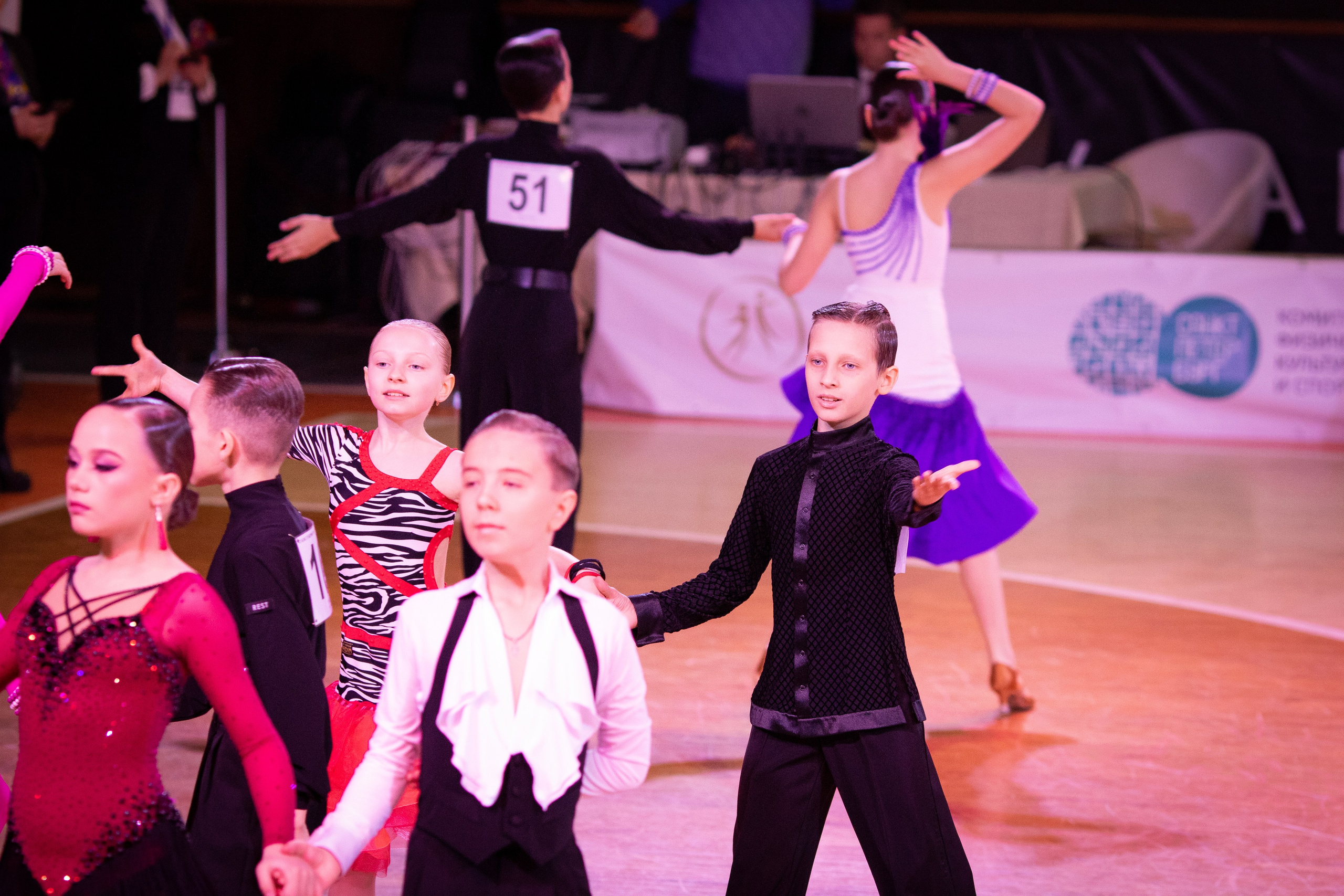 Бальные танцы, соревнования. Фотограф Анна Невская