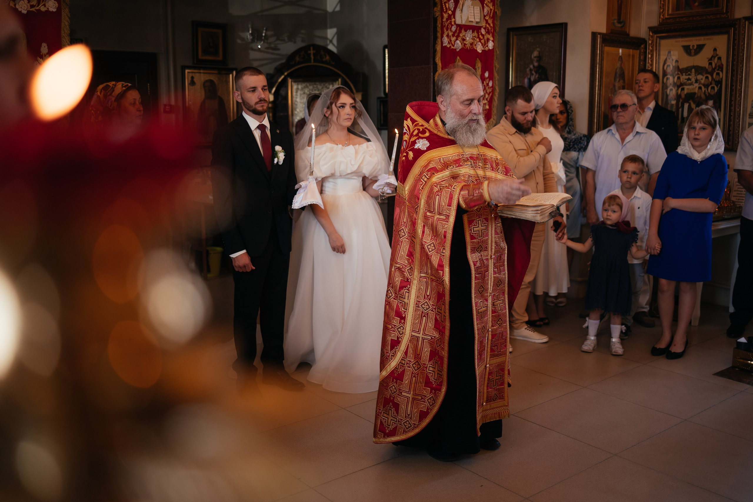 Венчание Аркадий Парасковья. Фотограф Крохин Олег
