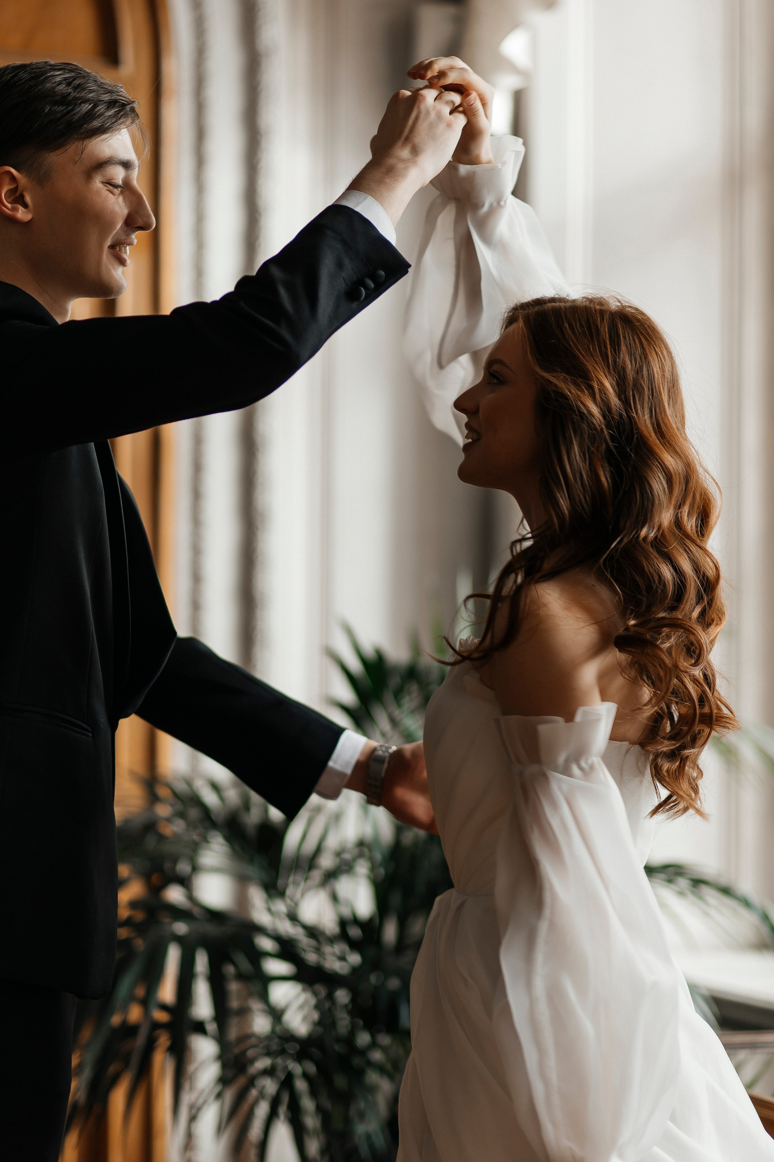 Мария и Александр (съемка в библиотеке). Фотограф в Москве Екатерина Потапова