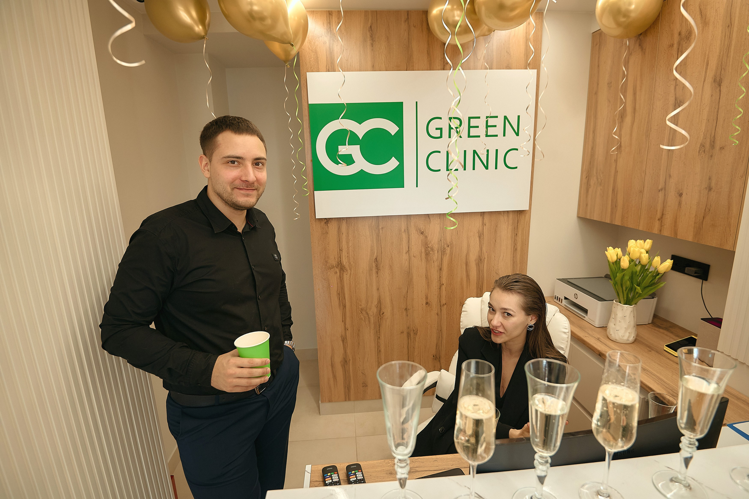 Открытие стоматологической клиники «Green Clinic». Фотограф Яковлев Роман — Красноярск