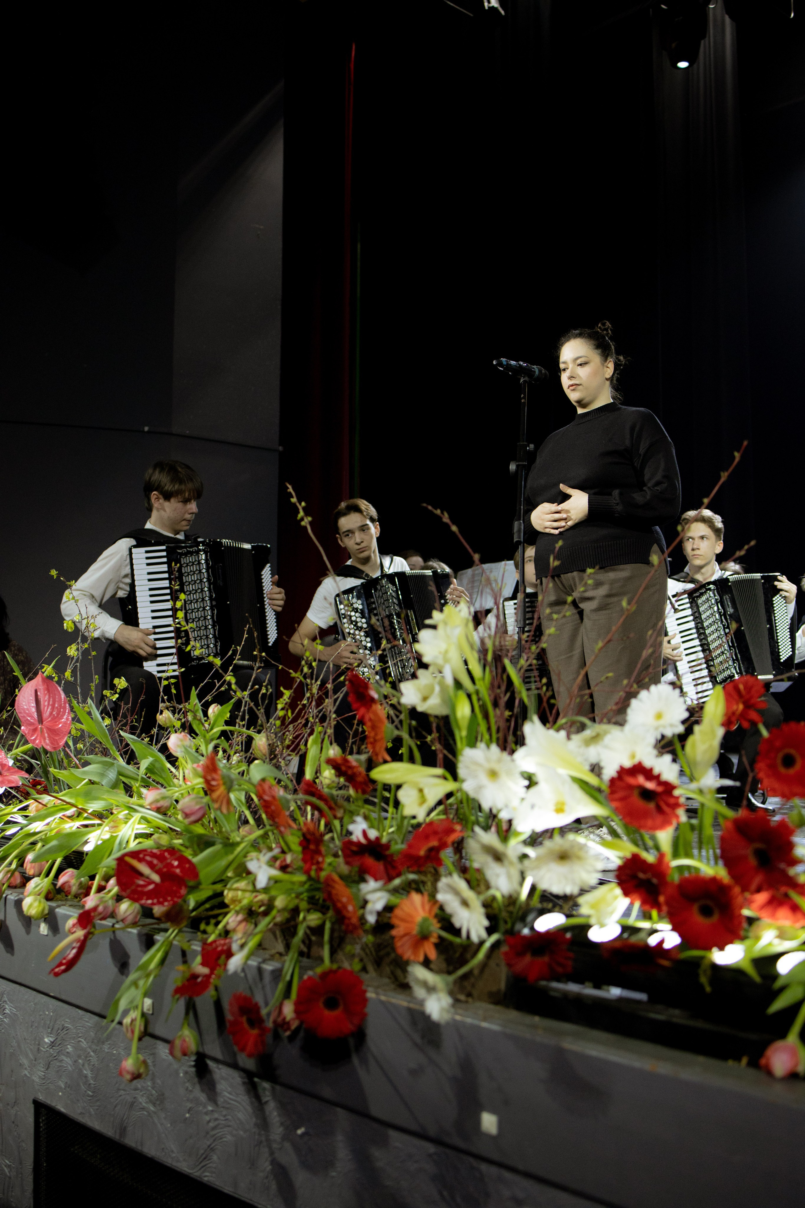 Оформление Отчетного концерта Музыкальной школы Глазунова. Оформление свадеб, декор свадеб Вера Маркова, Москва