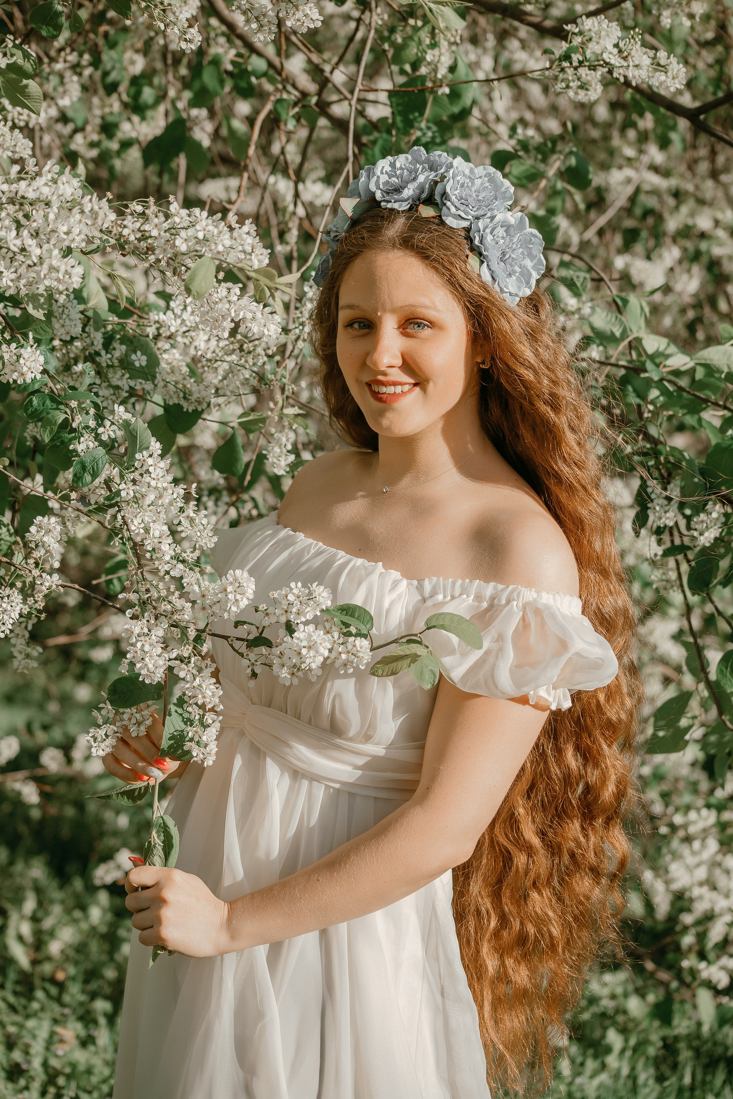 Белое цветение. Elena Sova — семейный и женский фотограф в Санкт-Петербурге