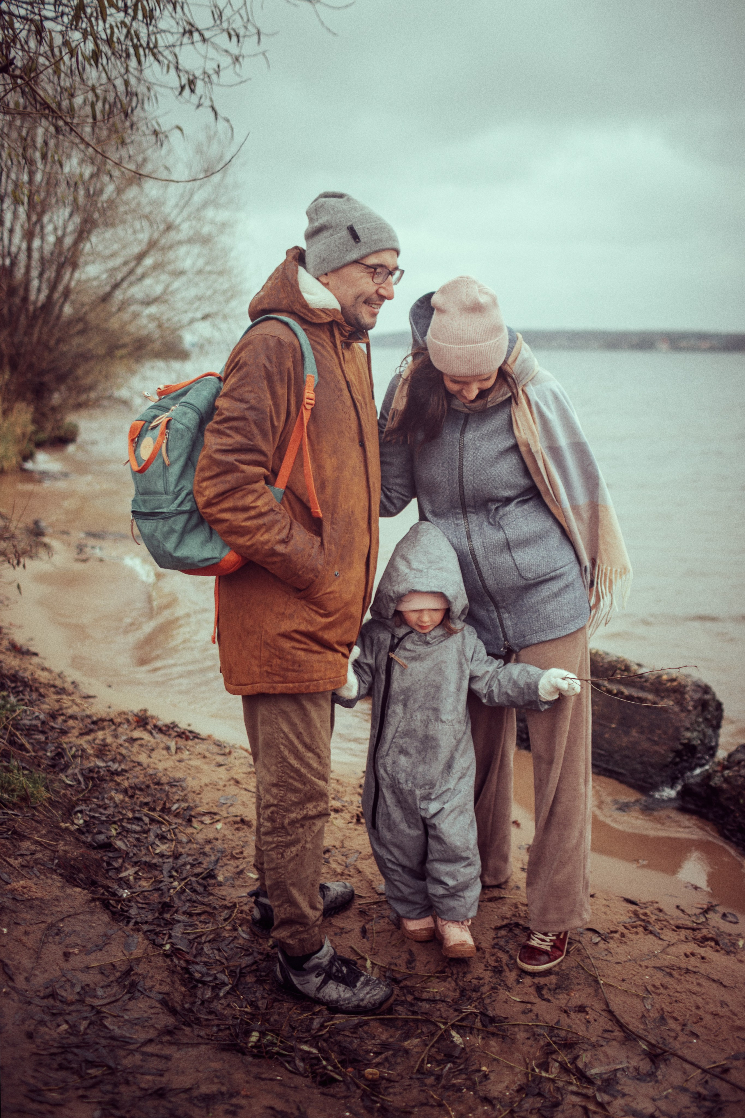 Семейная фотосессия у воды
