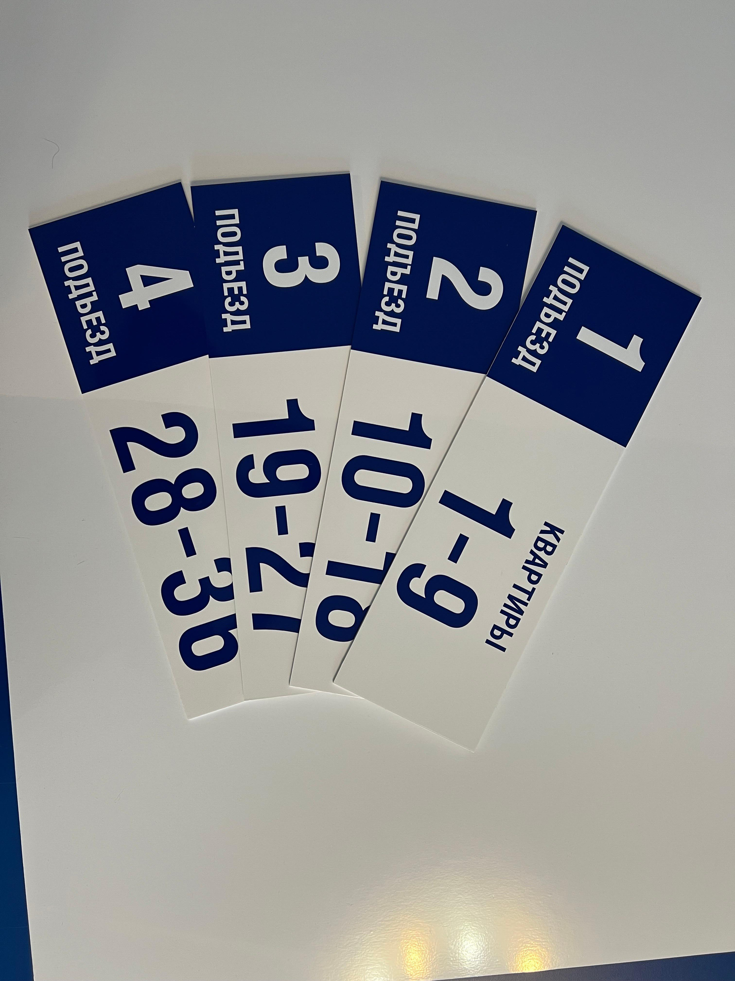 Фотографии офисных табличек, информационных стендов, вывесок