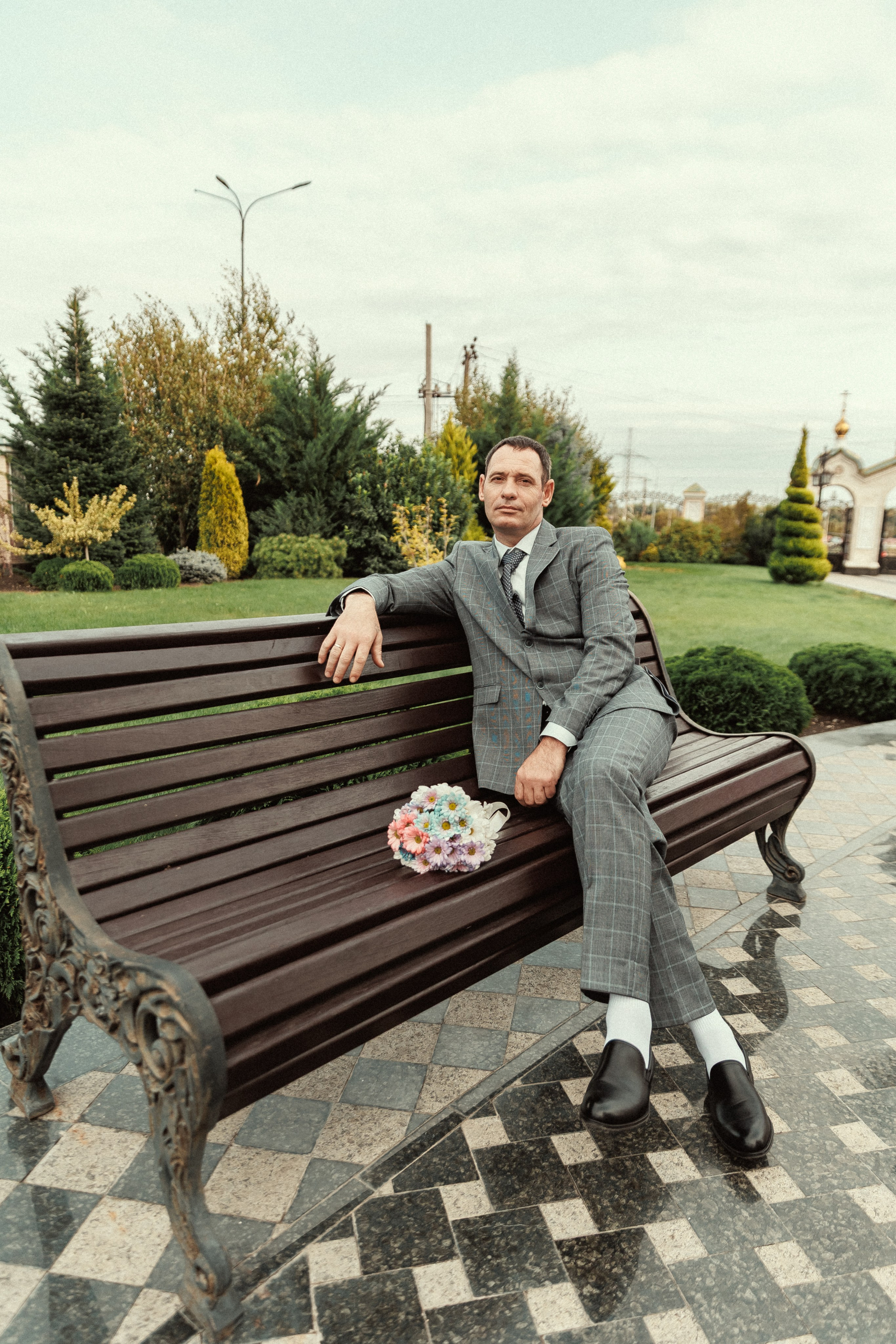 Ольга и Владимир. Свадебная прогулка в Абинске. Детский семейный фотограф в Абинске