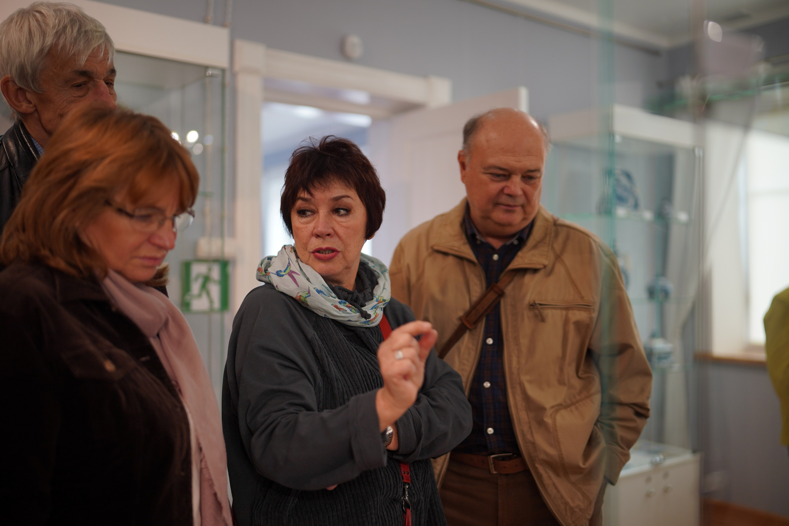 Exhibition by Alexander Tsaregorodtsev and Marnarita Podgornaya — Выставка Александра Царегородцева и Марнариты Подгорной