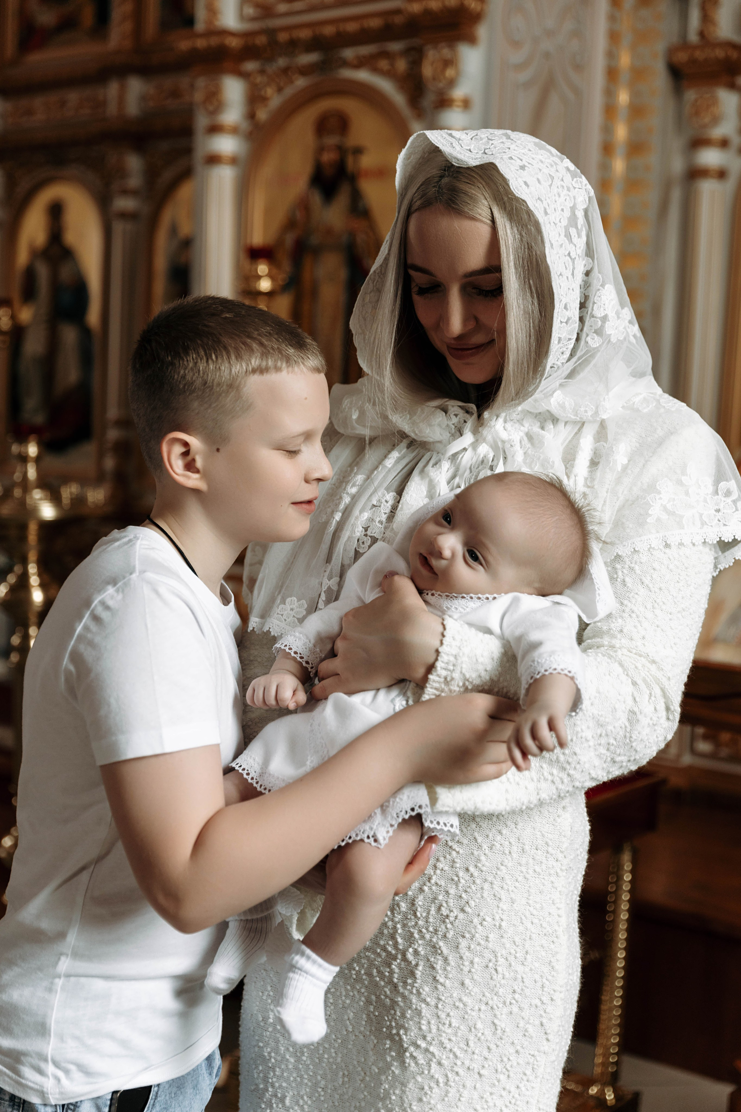 Таинство Крещения Никиты. Фотограф Сальск Катерина