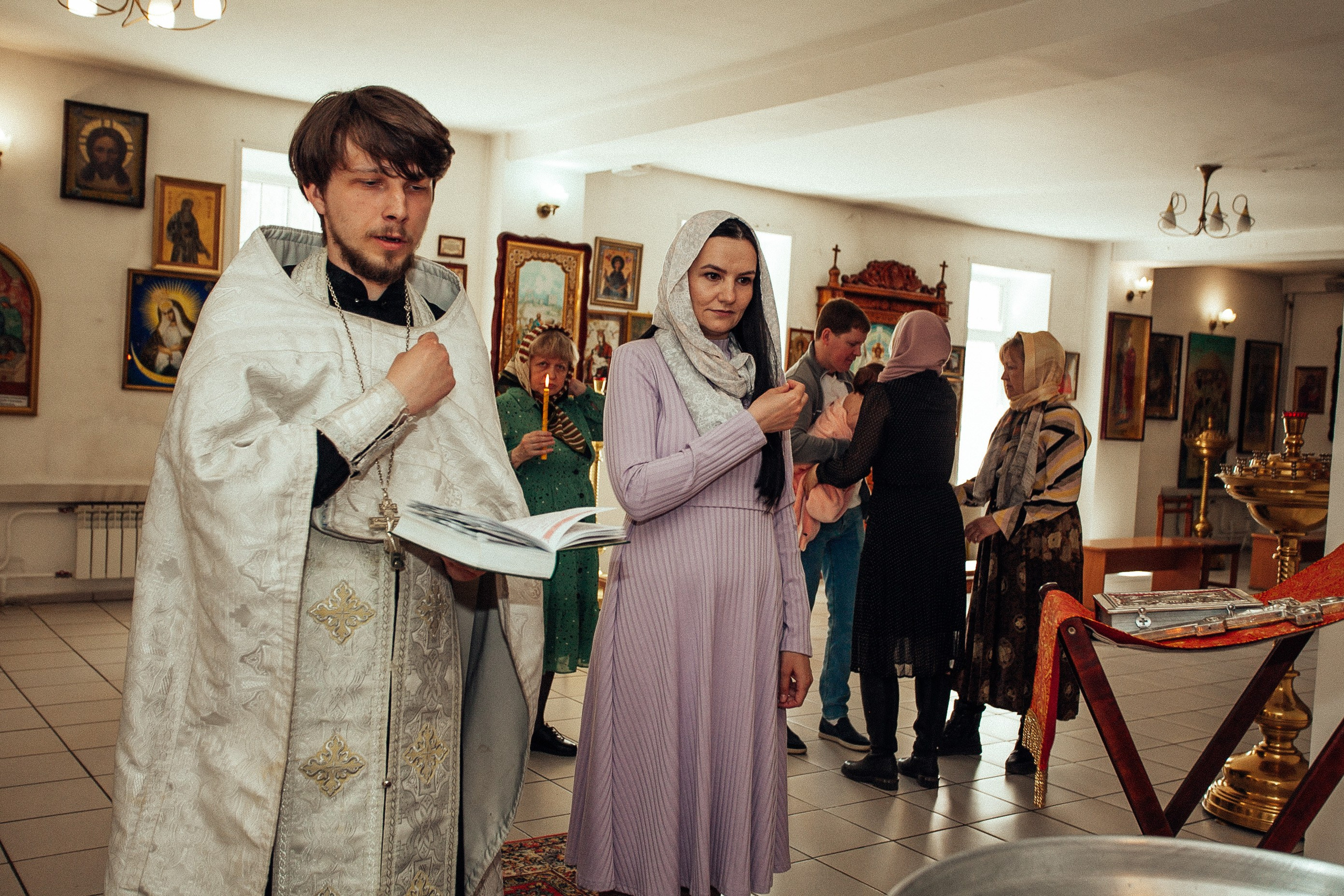 Крещение. Фотограф Дарья Локотко в Красноярске