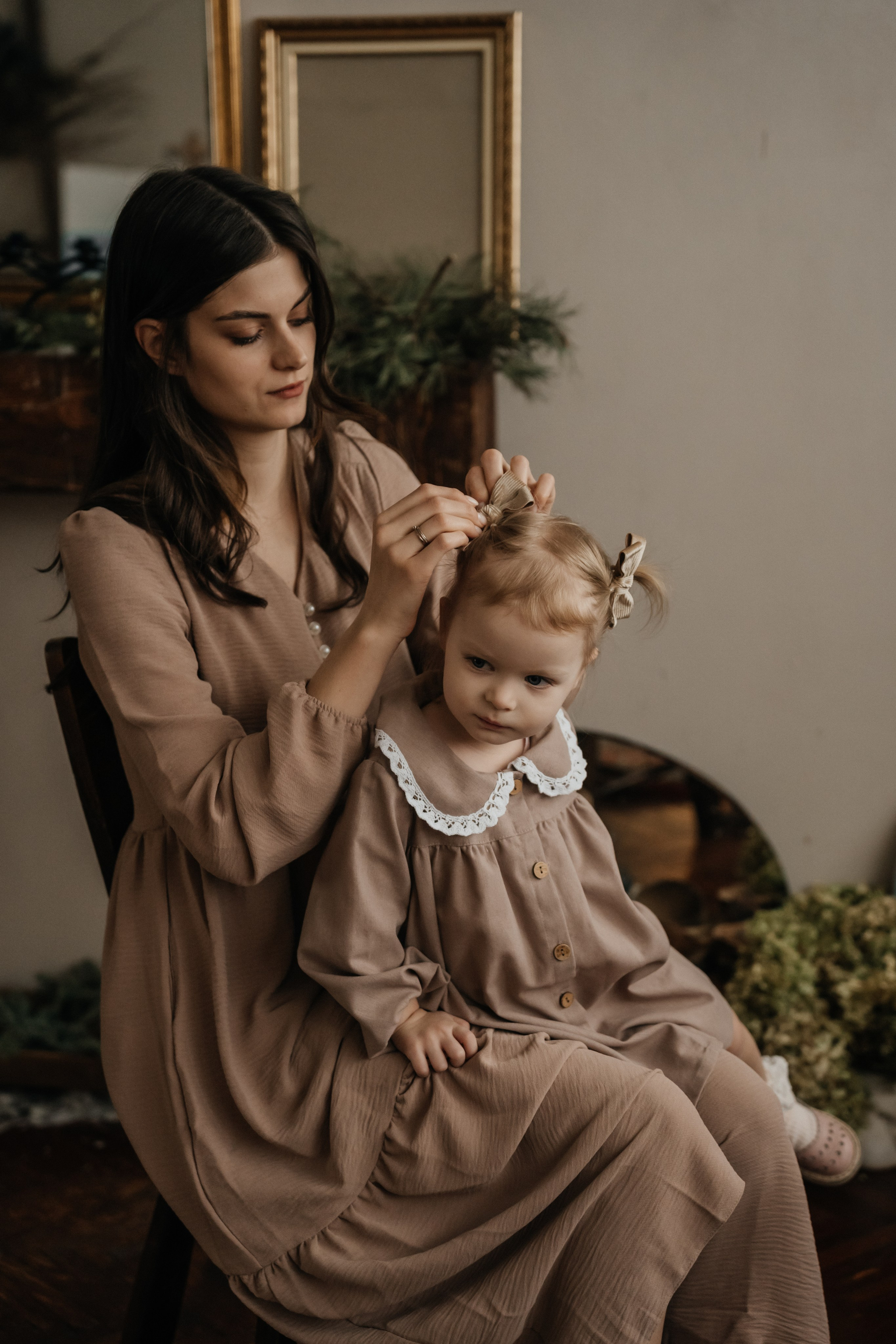 В мастерской. Ваш фотограф Вика Артемова