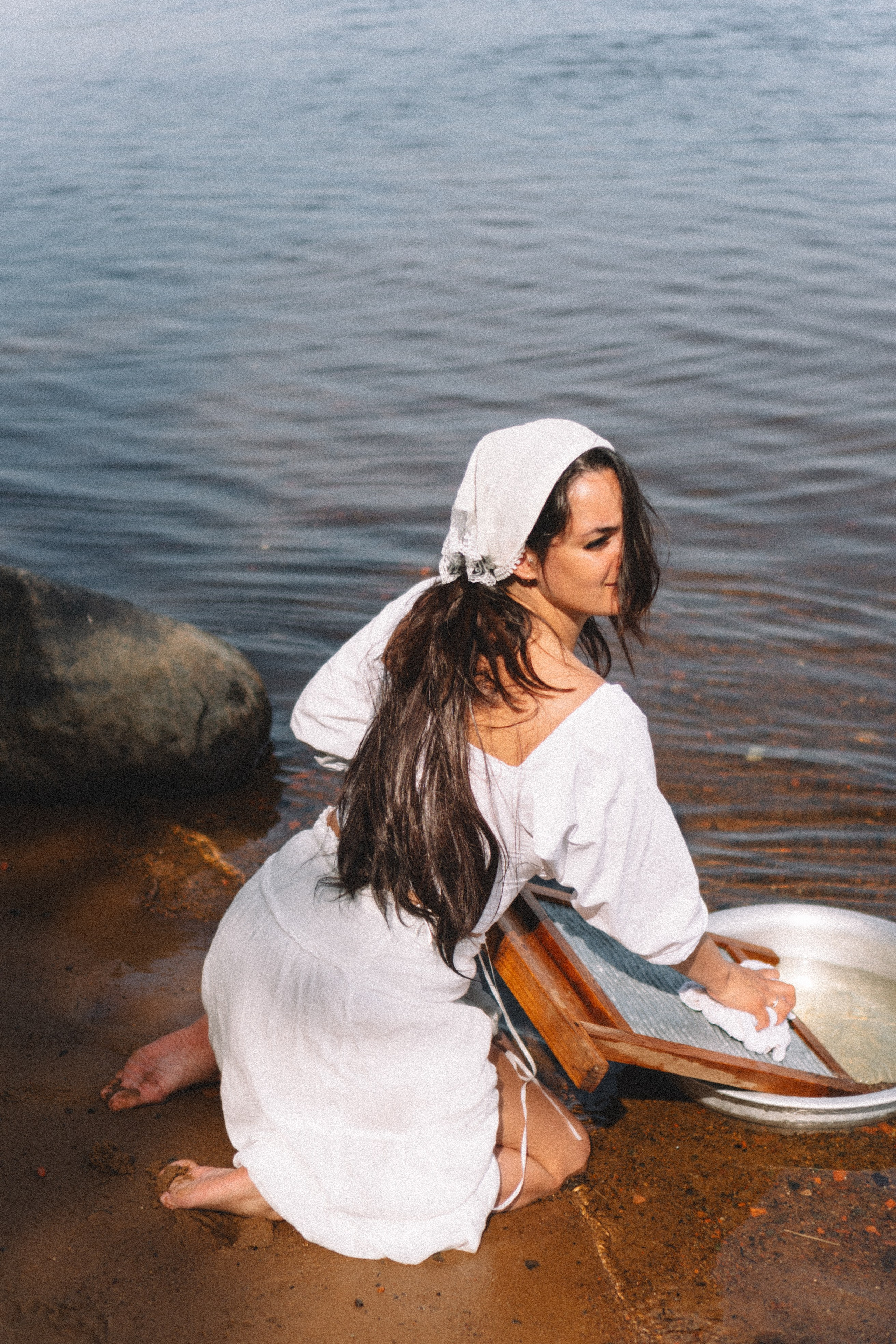 СТИРКА НА РЕКЕ. Профессиональный фотограф, Санкт-Петербург — Виктория Богомолова