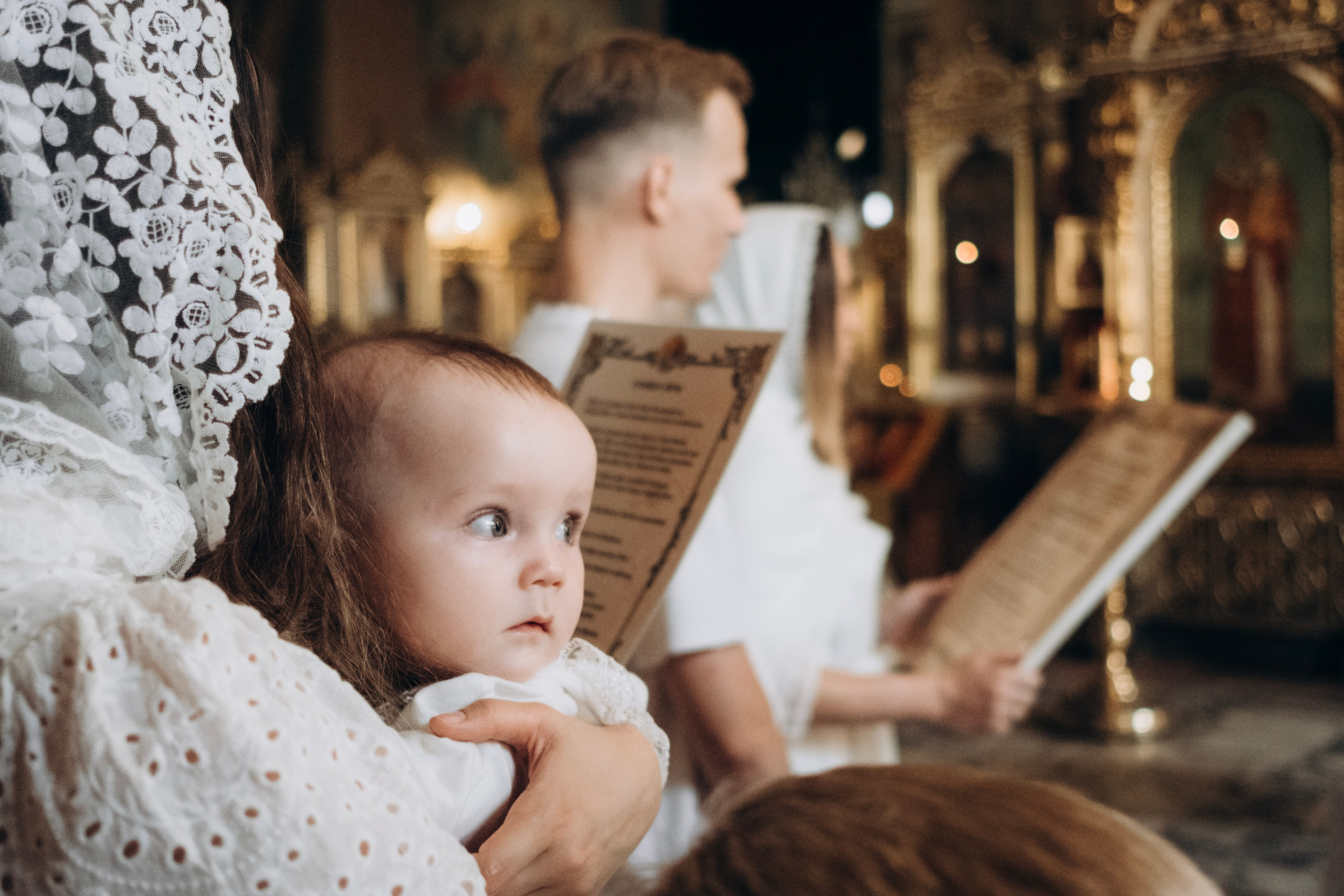 Крещение Александры. Главная