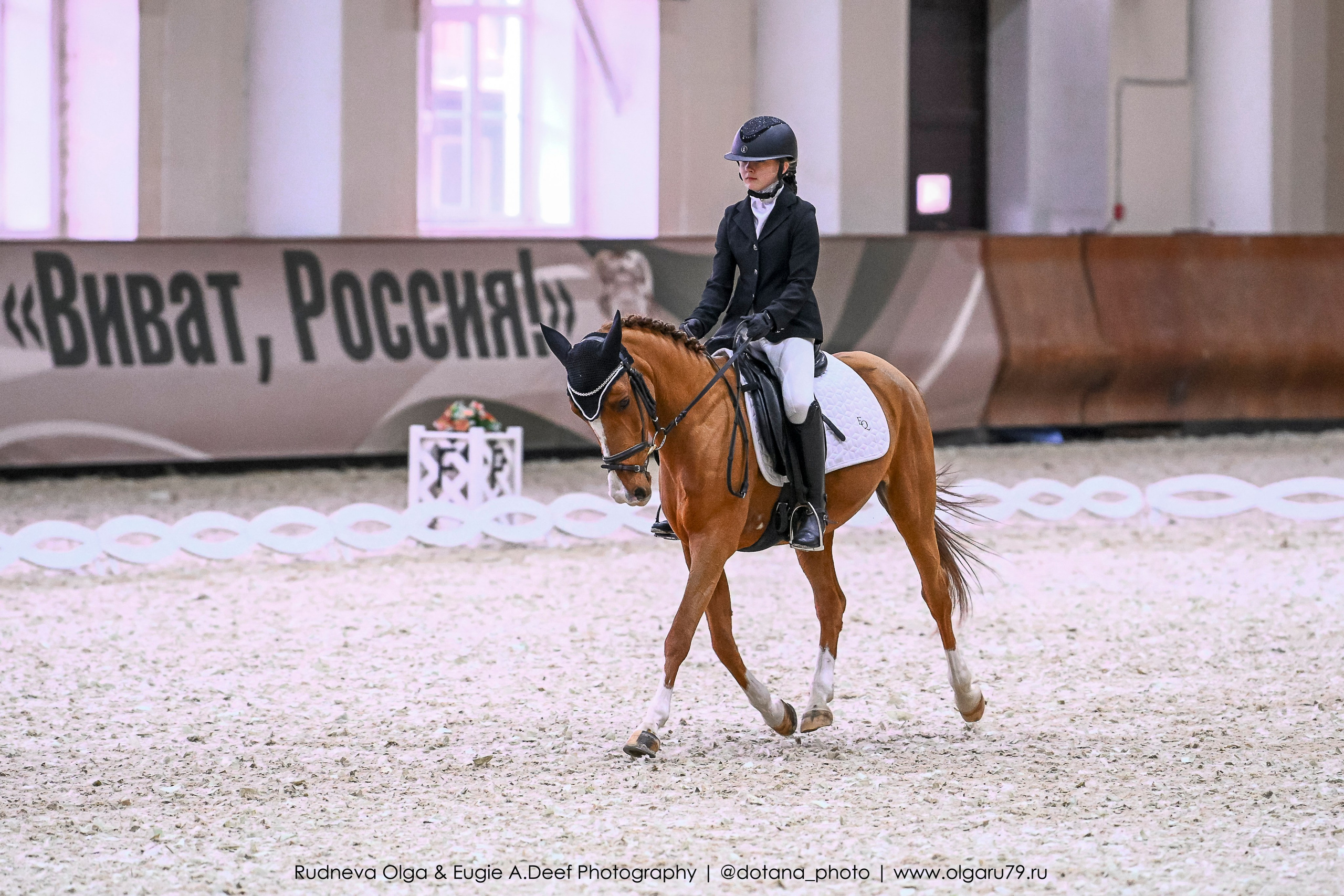 17-19 ОКТЯБРЯ 2025 Г — ХРУСТАЛЬНЫЙ ПОНИ (2-ЭТАП). ТУРНИРНАЯ КОННАЯ ФОТОГРАФИЯ, Руднева Ольга и Евгений Адеев