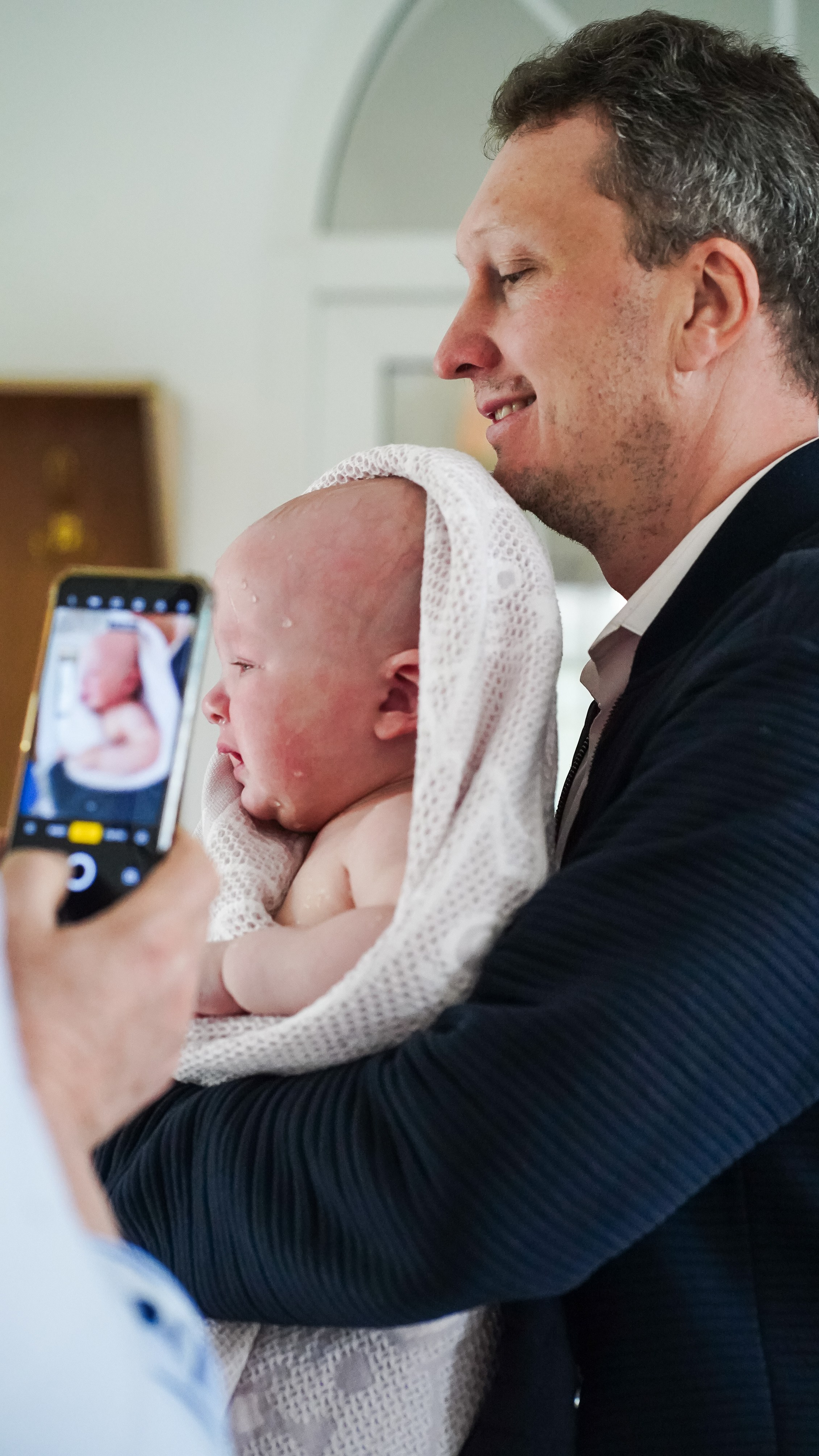 Крещение Георгия. Семейный и детский фотограф в Москве (Тинао) Галкина Алевтина