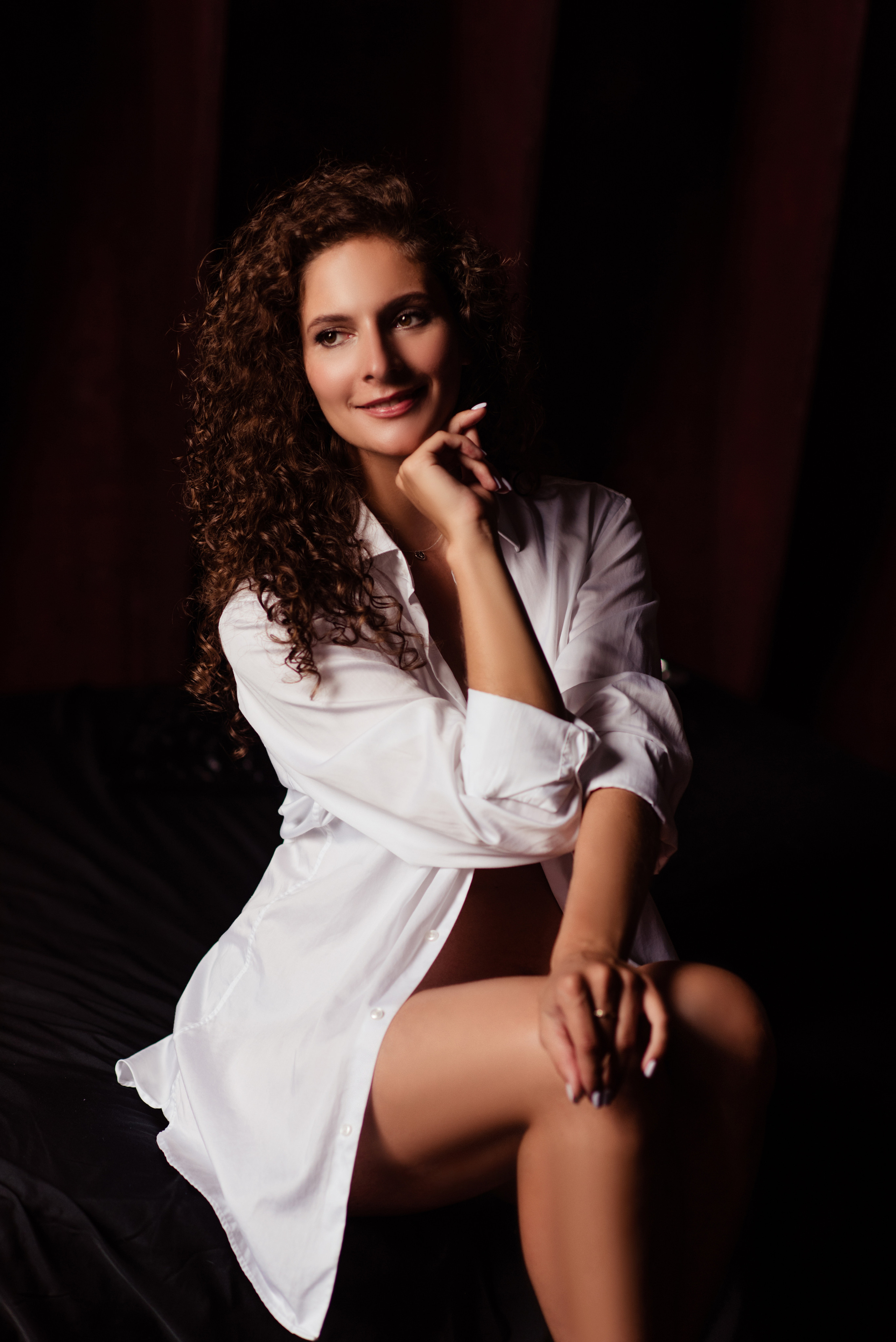 Женский портрет. Лебедева Вера фотограф беременности Москва