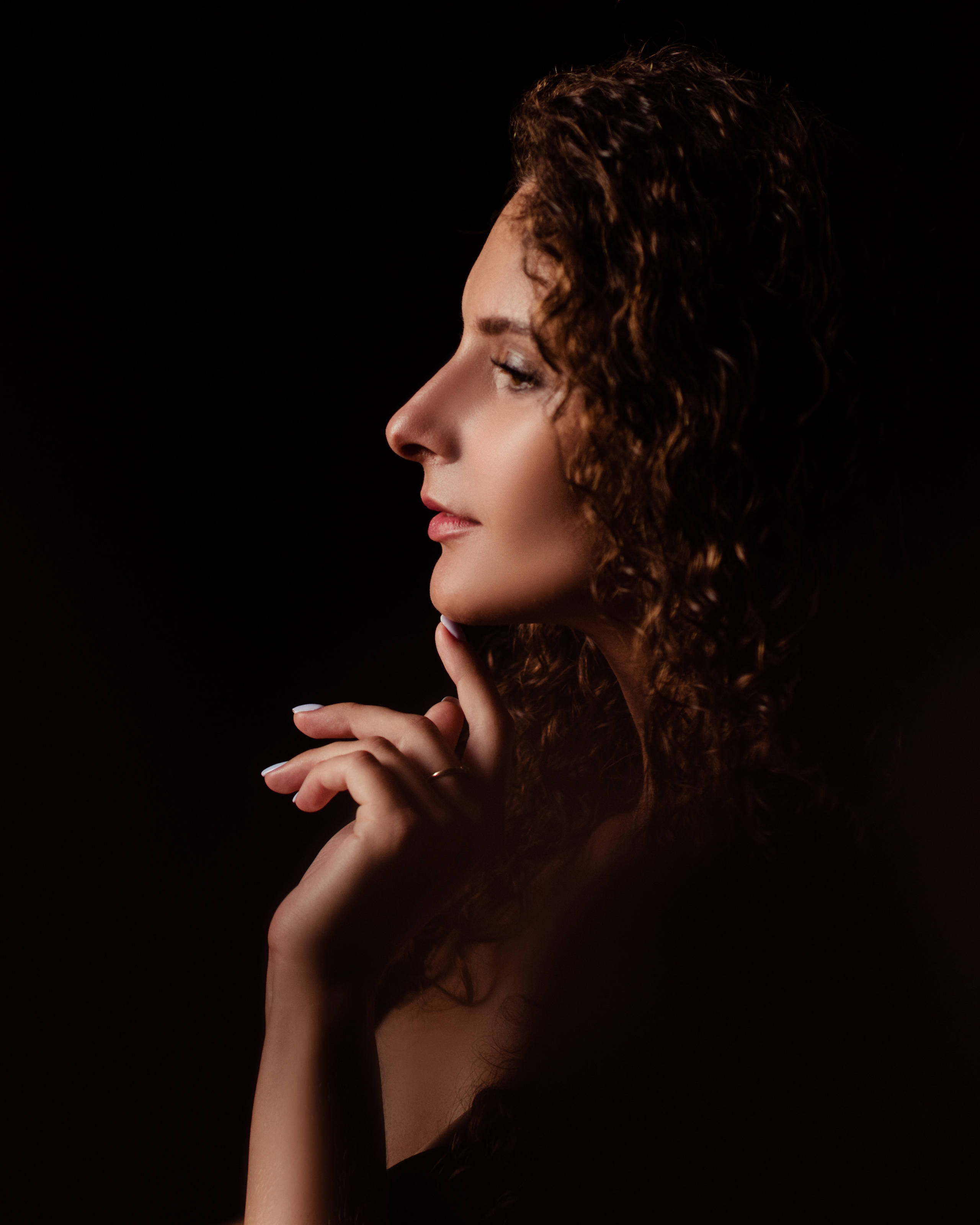 Женский портрет. Лебедева Вера фотограф беременности Москва