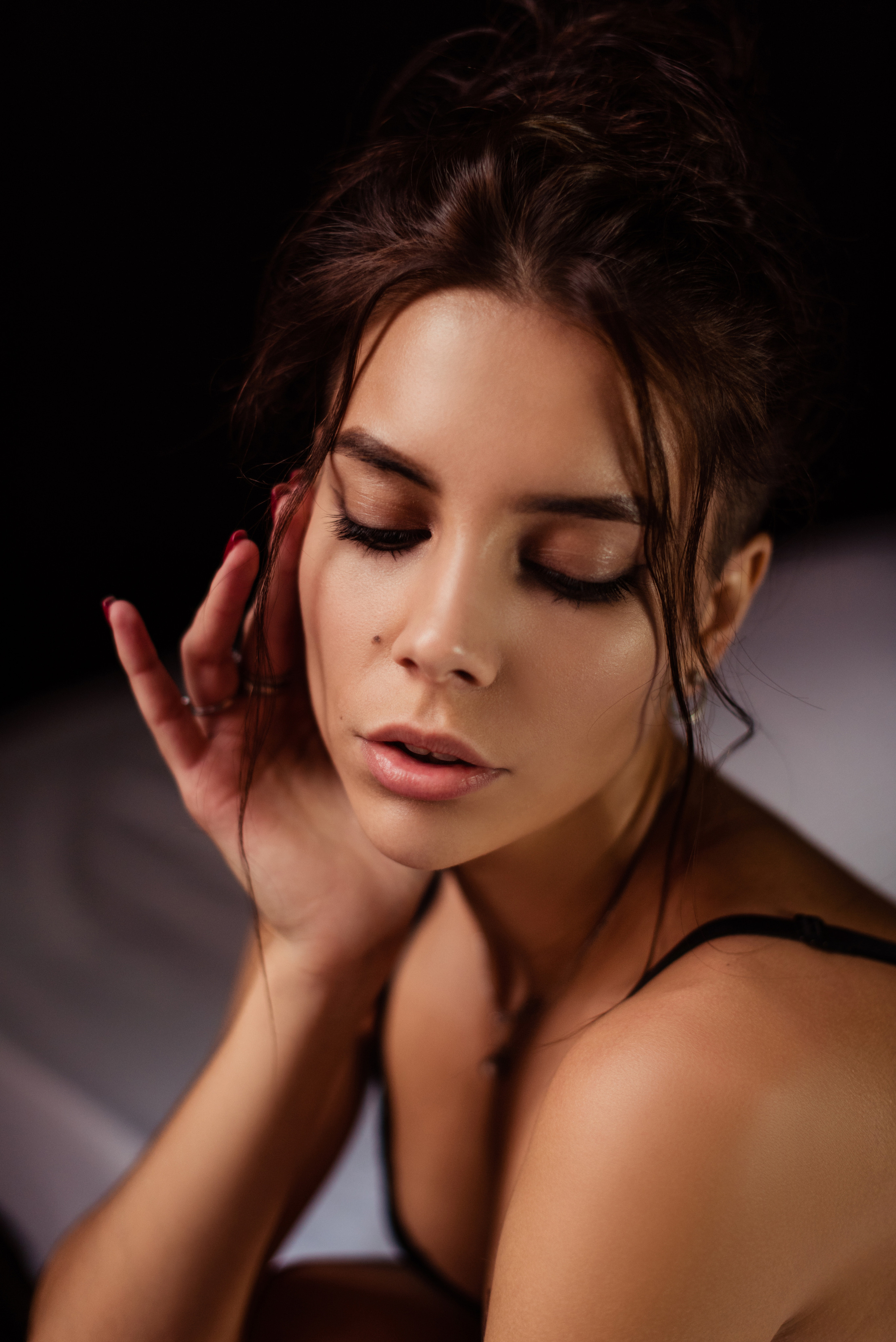 Женский портрет. Лебедева Вера фотограф беременности Москва