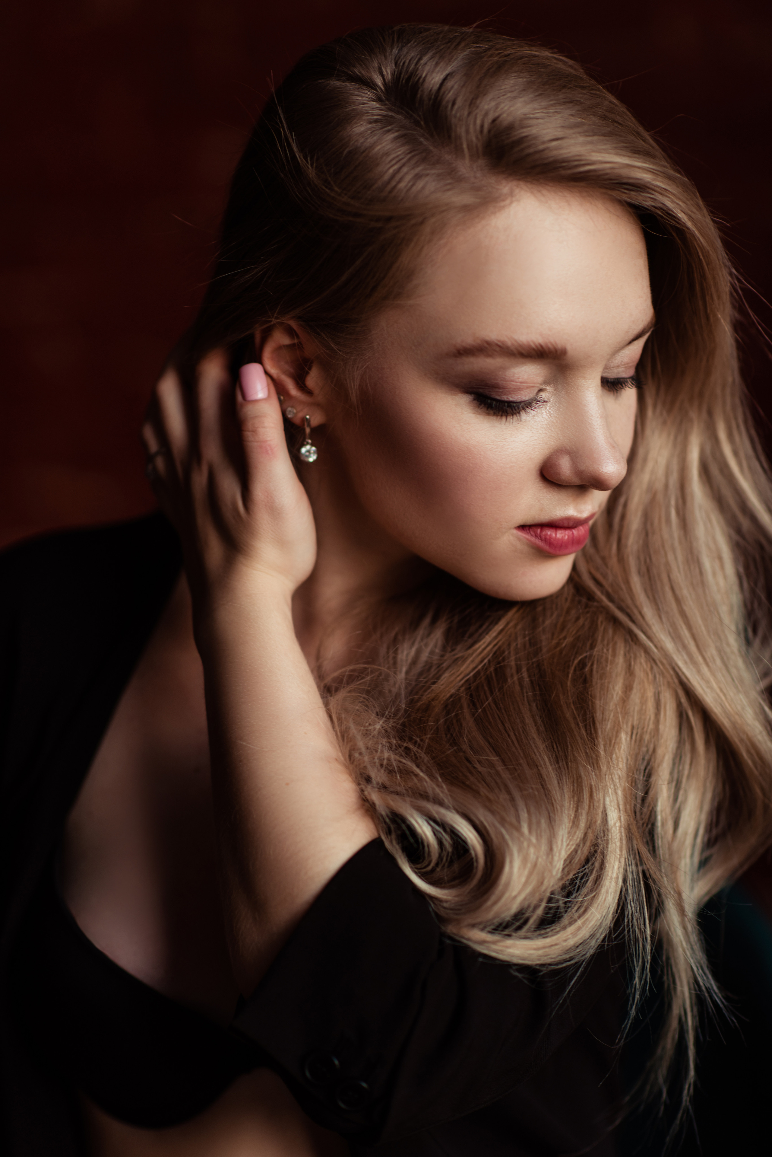 Женский портрет. Лебедева Вера фотограф беременности Москва