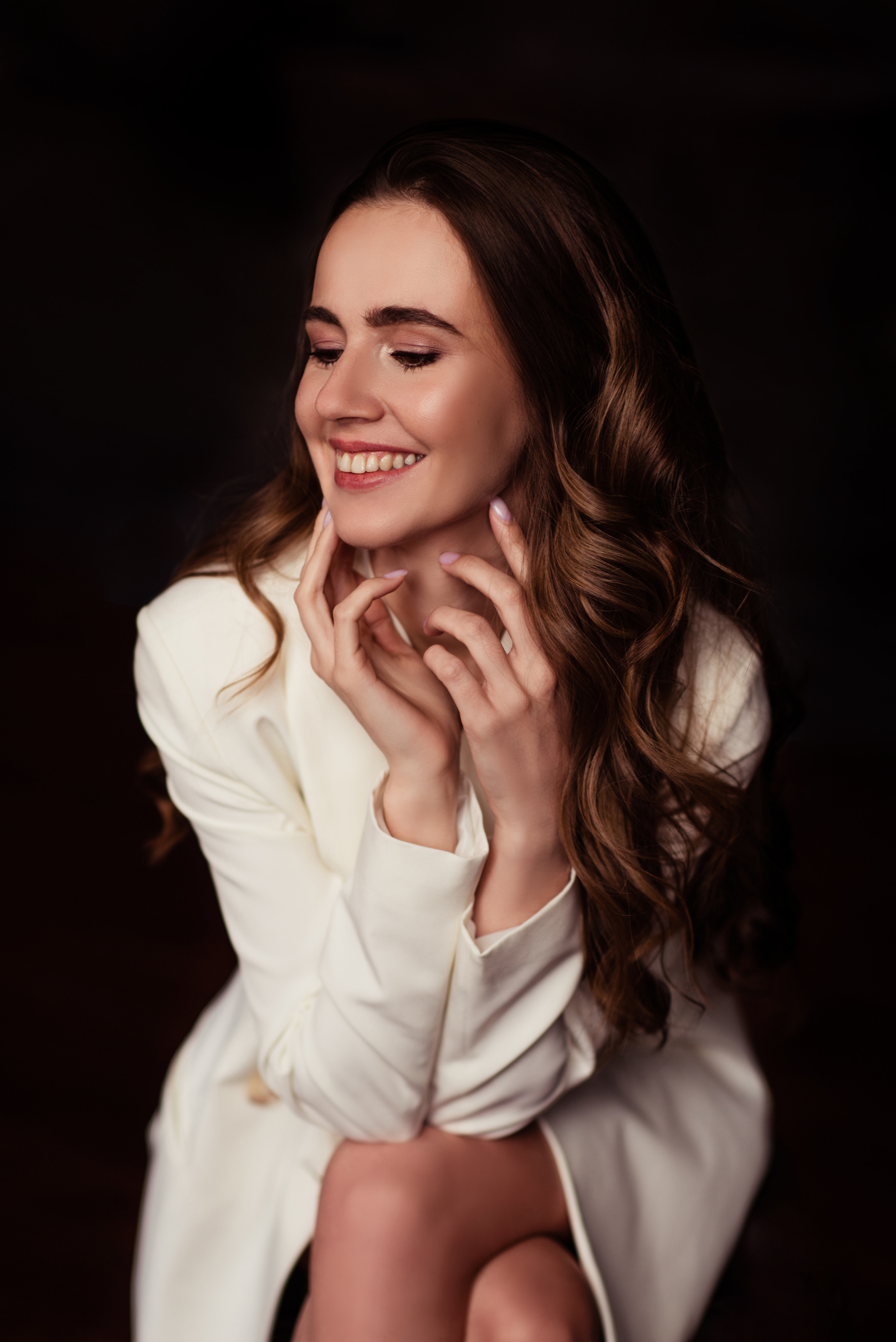 Женский портрет. Лебедева Вера фотограф беременности Москва