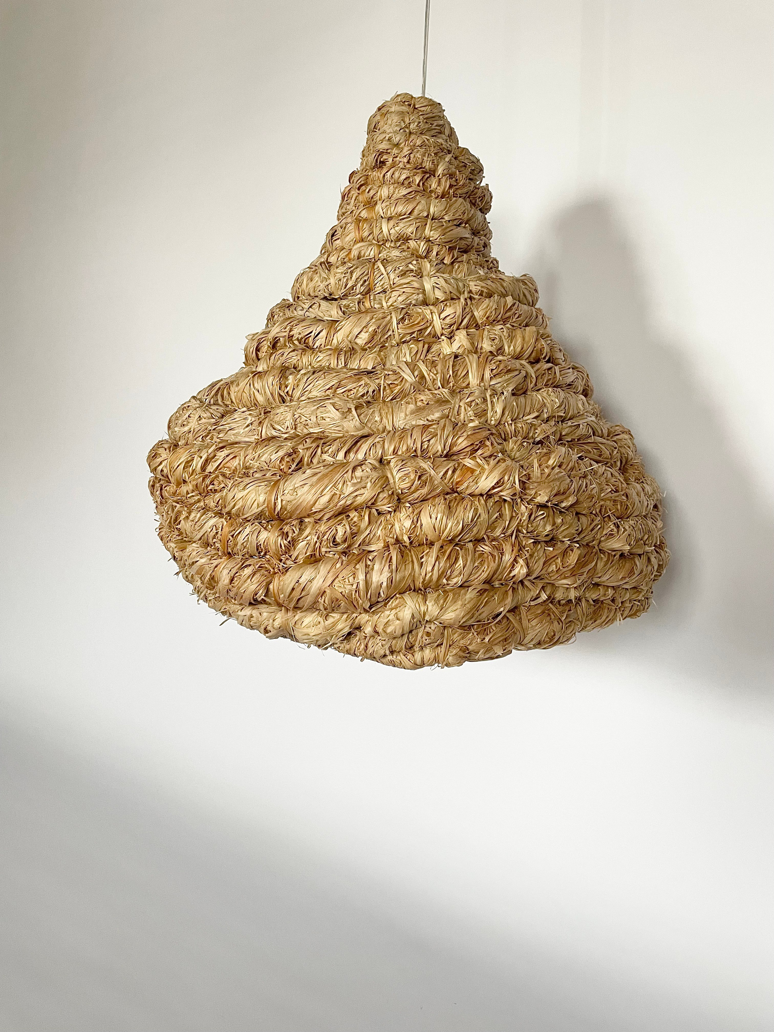 Абажур ручной работы ugly design неровной формы