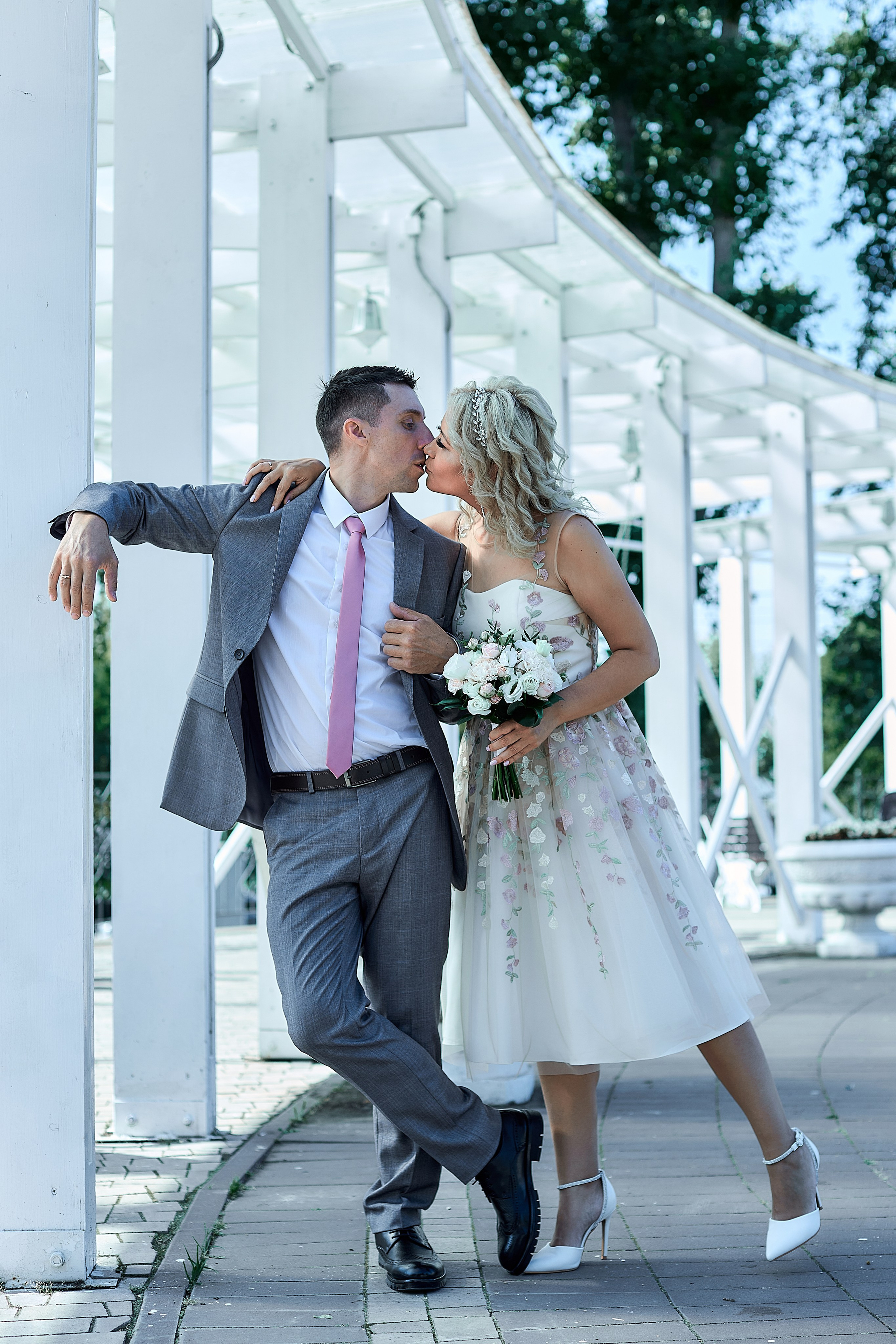 свадебная прогулка в Самаре