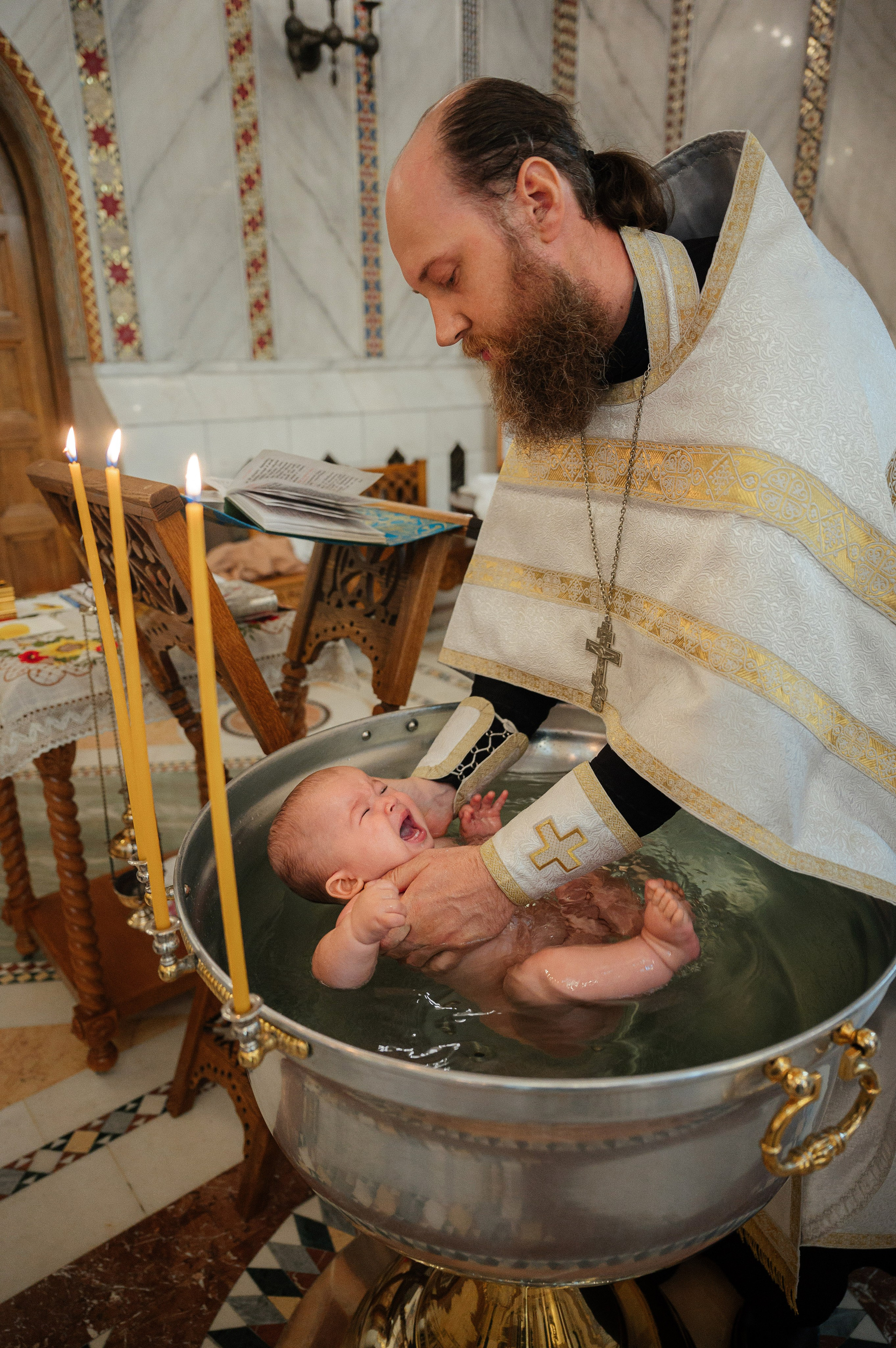 Крещение Димитрия Ясенево. Фотограф Алёна Мил