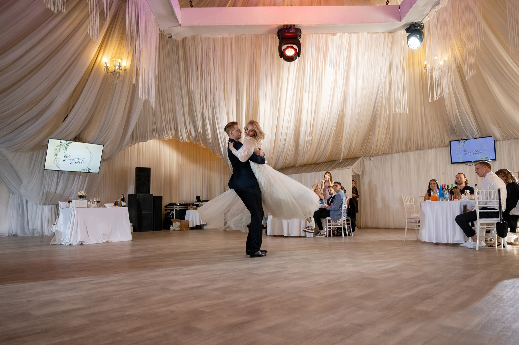 Стильная свадьба. Свадебный и семейный фотограф из Санкт-Петербурга Климов Анатолий