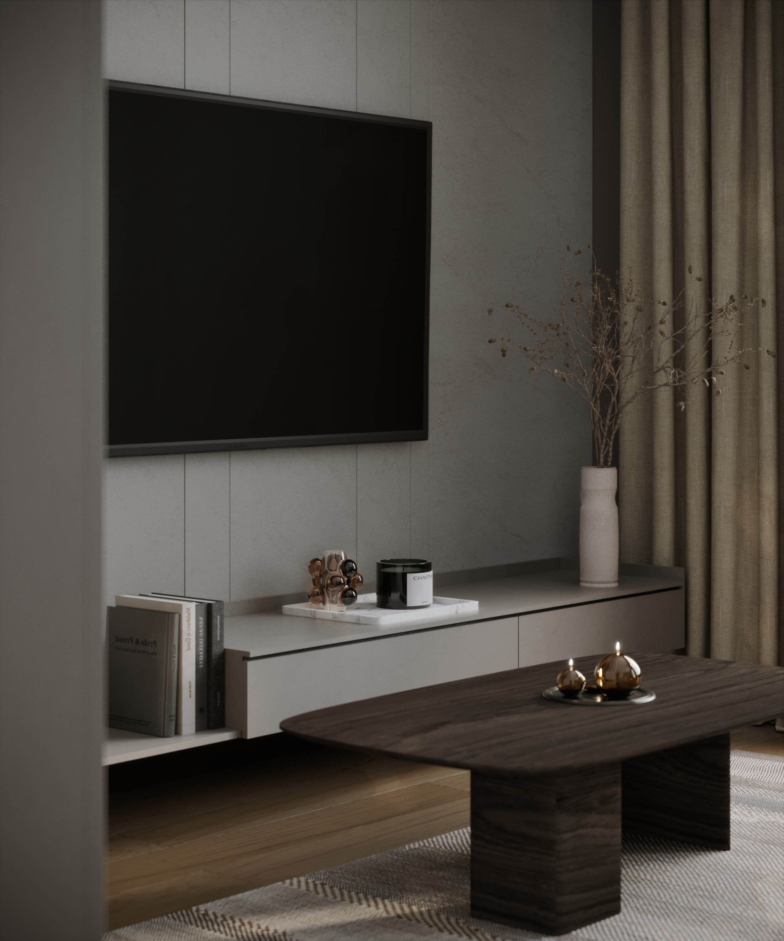 ЖИЛЫЕ ИНТЕРЬЕРЫ | RESIDENTIAL INTERIORS. Портфолио 3D визуализатора