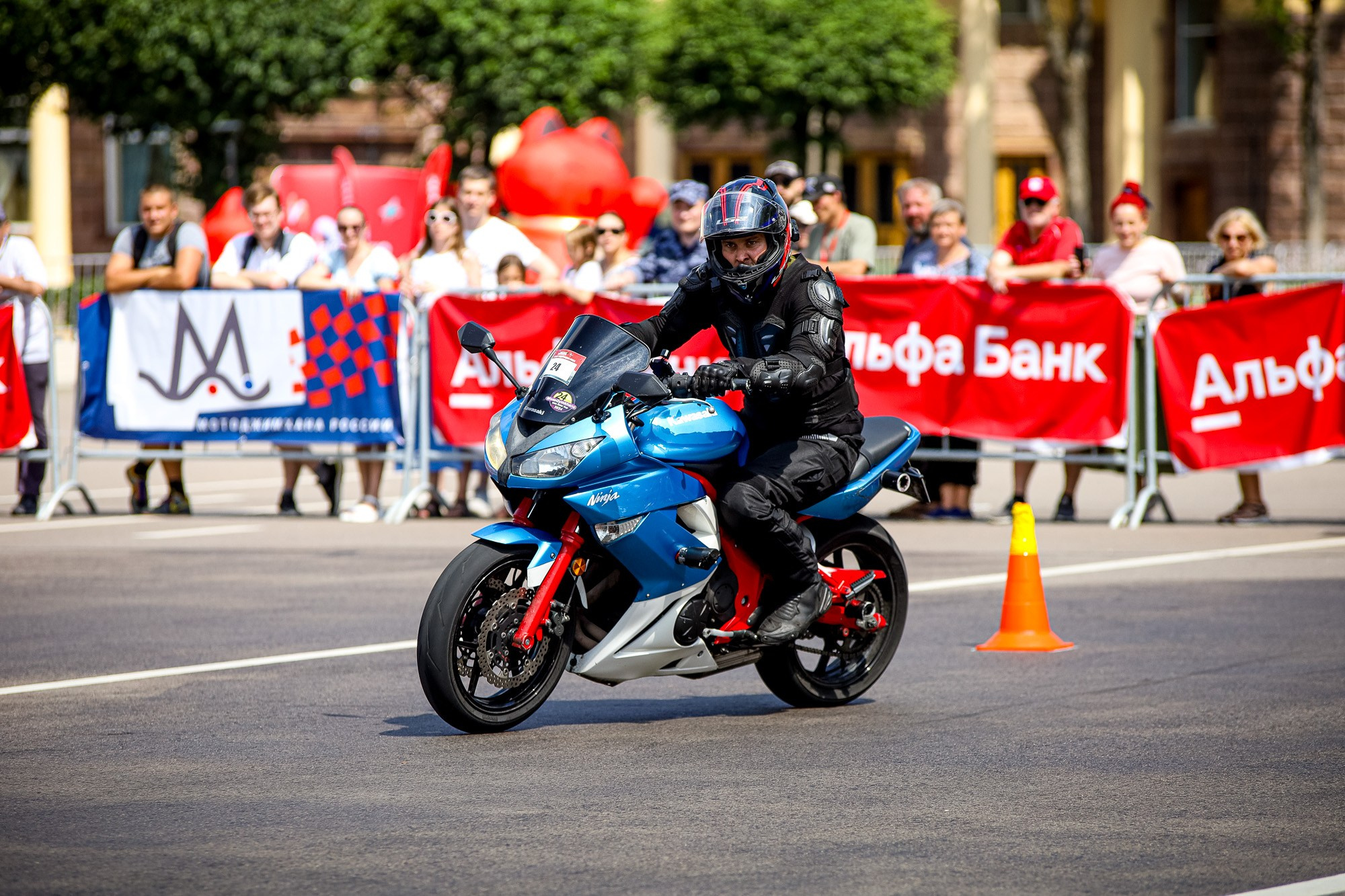 Кубок России по фигурному управлению мотоциклом. Спортивный фотограф Вадим Добедченков