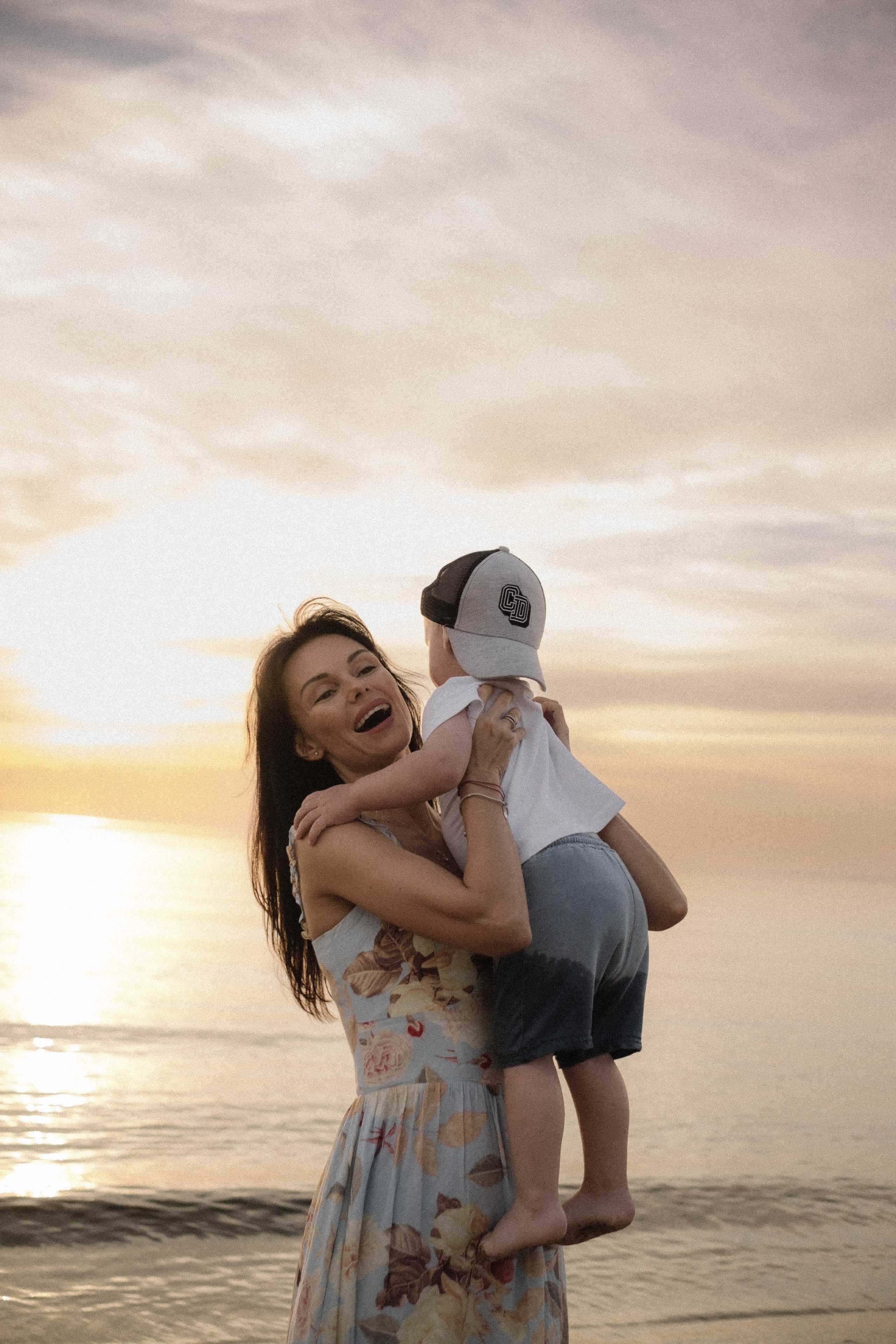 Лена и Герман закат. Семейный фотограф в Санкт-Петербурге Дарья Косянчук