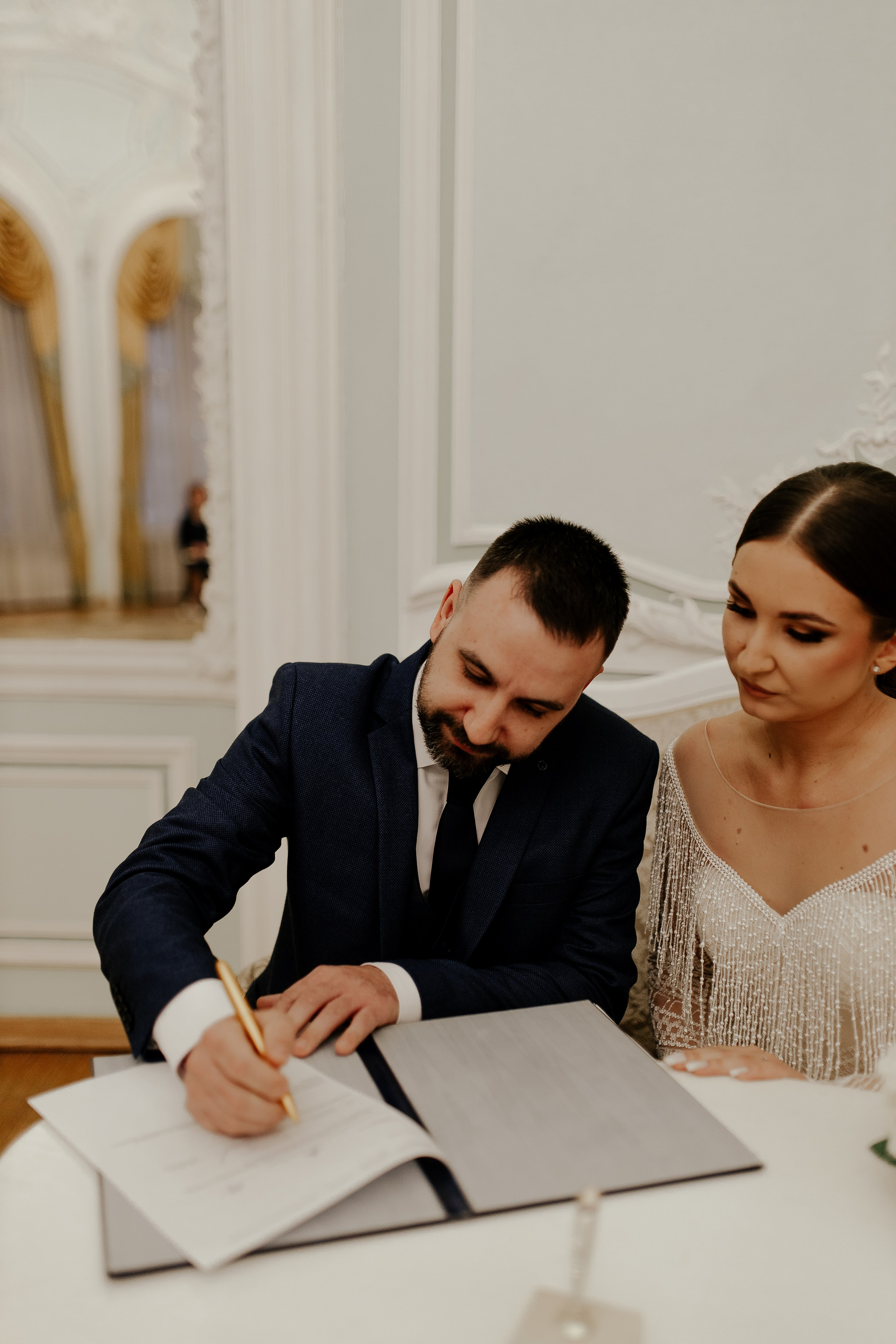 Свадьба в Петроградском ЗАГСе. Фотограф в Санкт-Петербурге Лиза Семченкова