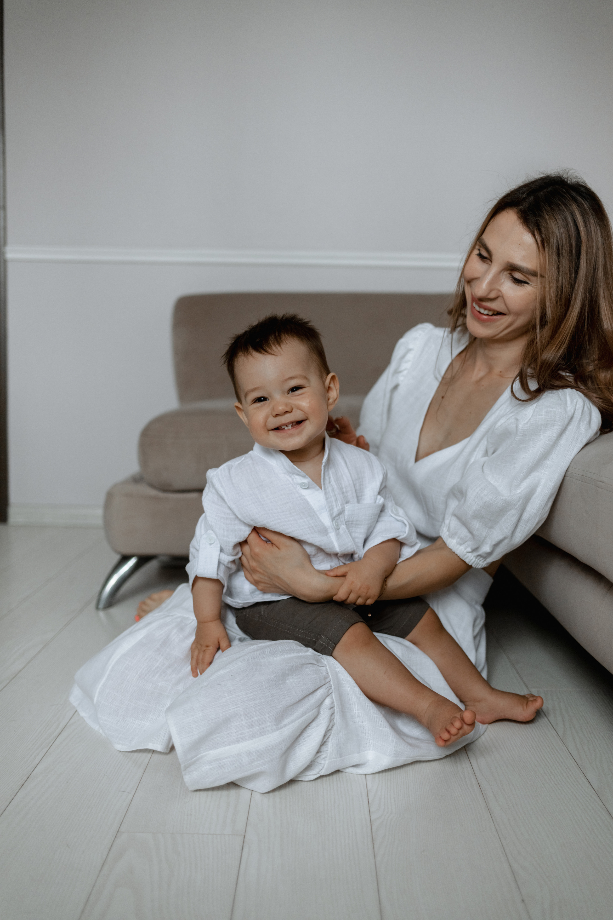 Первый день рождения Марка. Домашняя съемка. Фотограф Москва